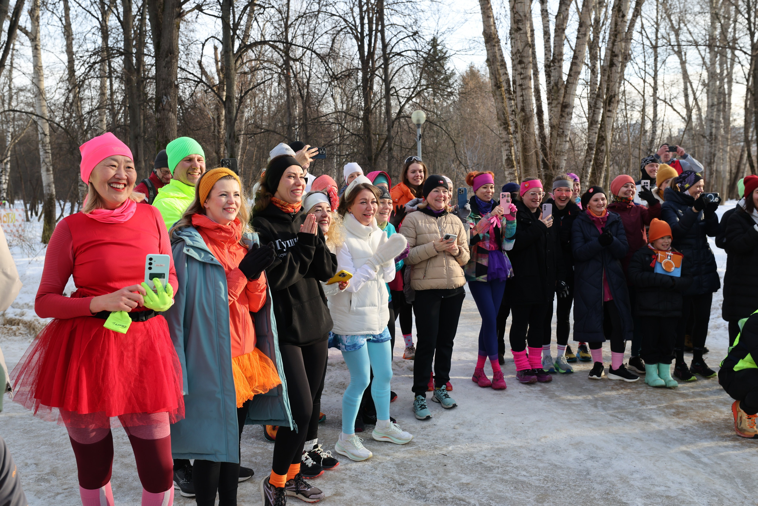 Тушиноги умеют поздравлять — 07.03.26. Фотограф Сергей Ловкий