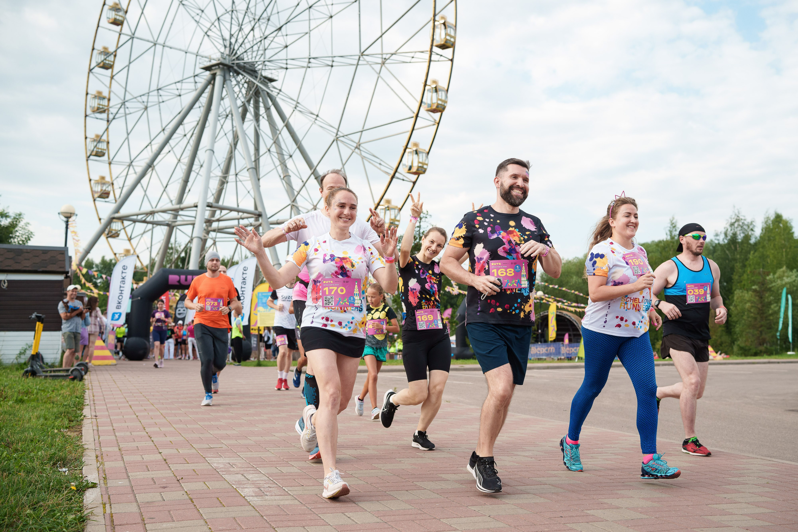 Забег серии RUTS в городе Ярославле. Репортажный фотограф Сергей Сажин г. Ярославль