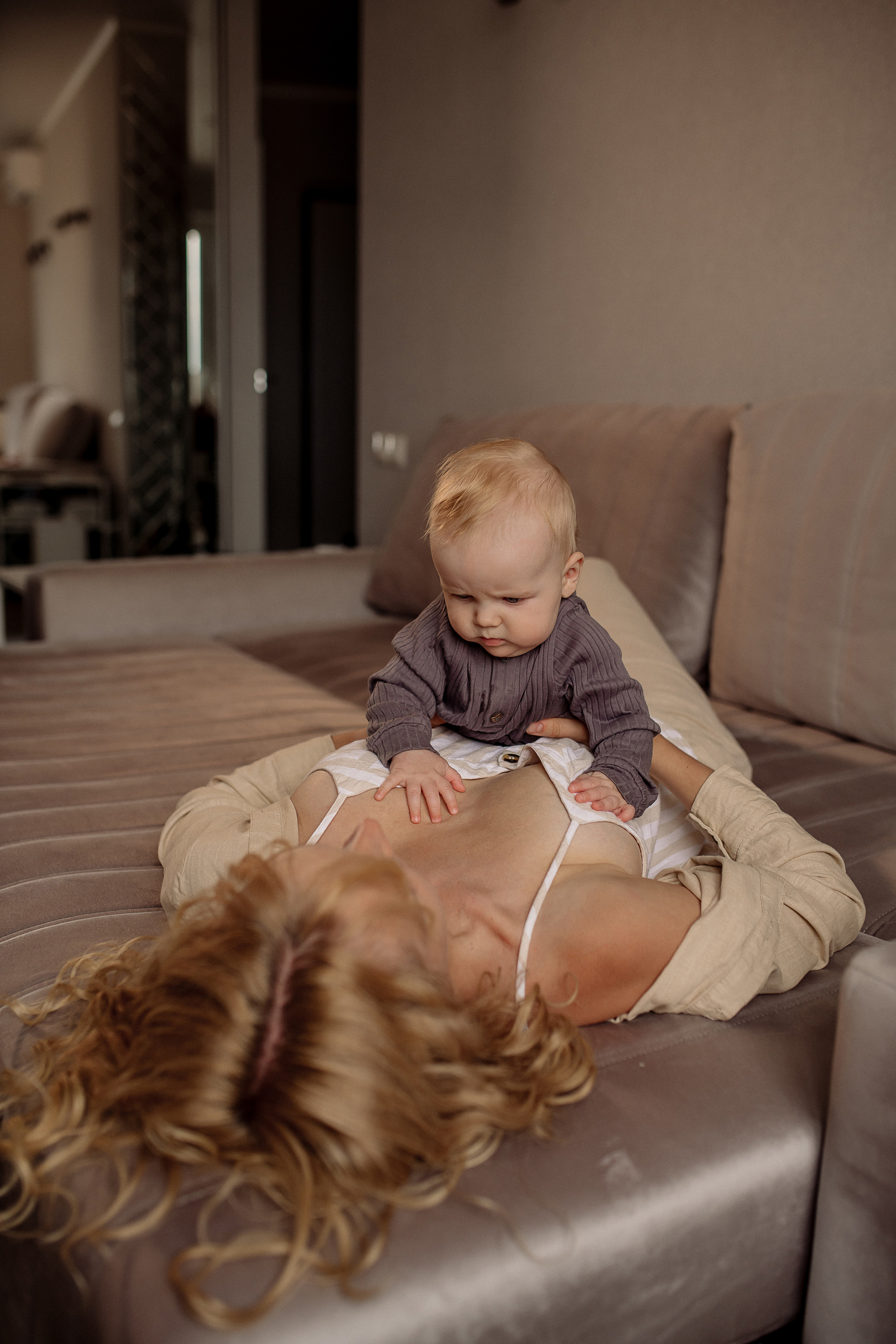 Сашуля и его мама Настя. Фотограф Мария Стрелкова