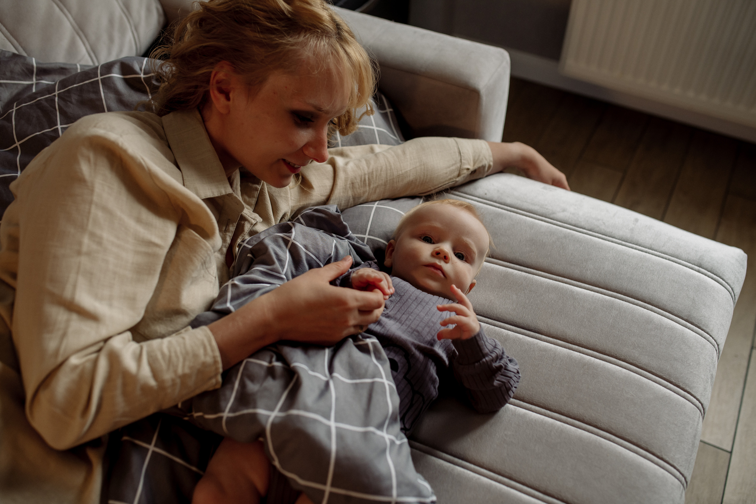 Сашуля и его мама Настя. Фотограф Мария Стрелкова