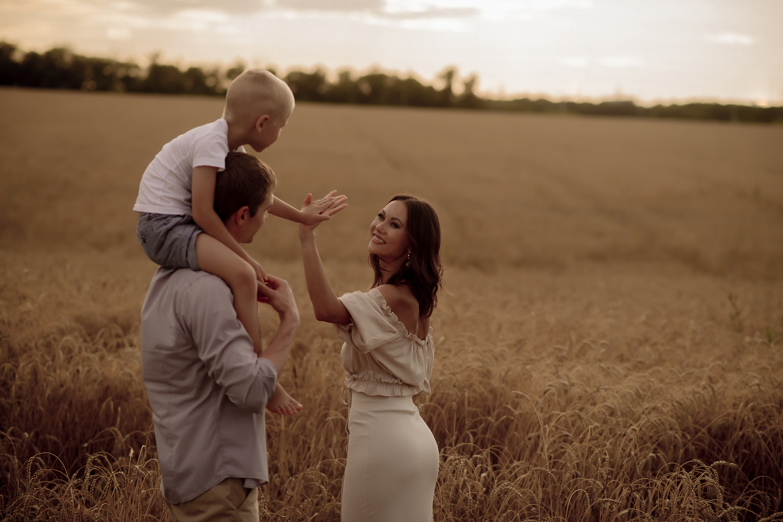 Аня, Антон и Кирилл. Фотограф Мария Стрелкова