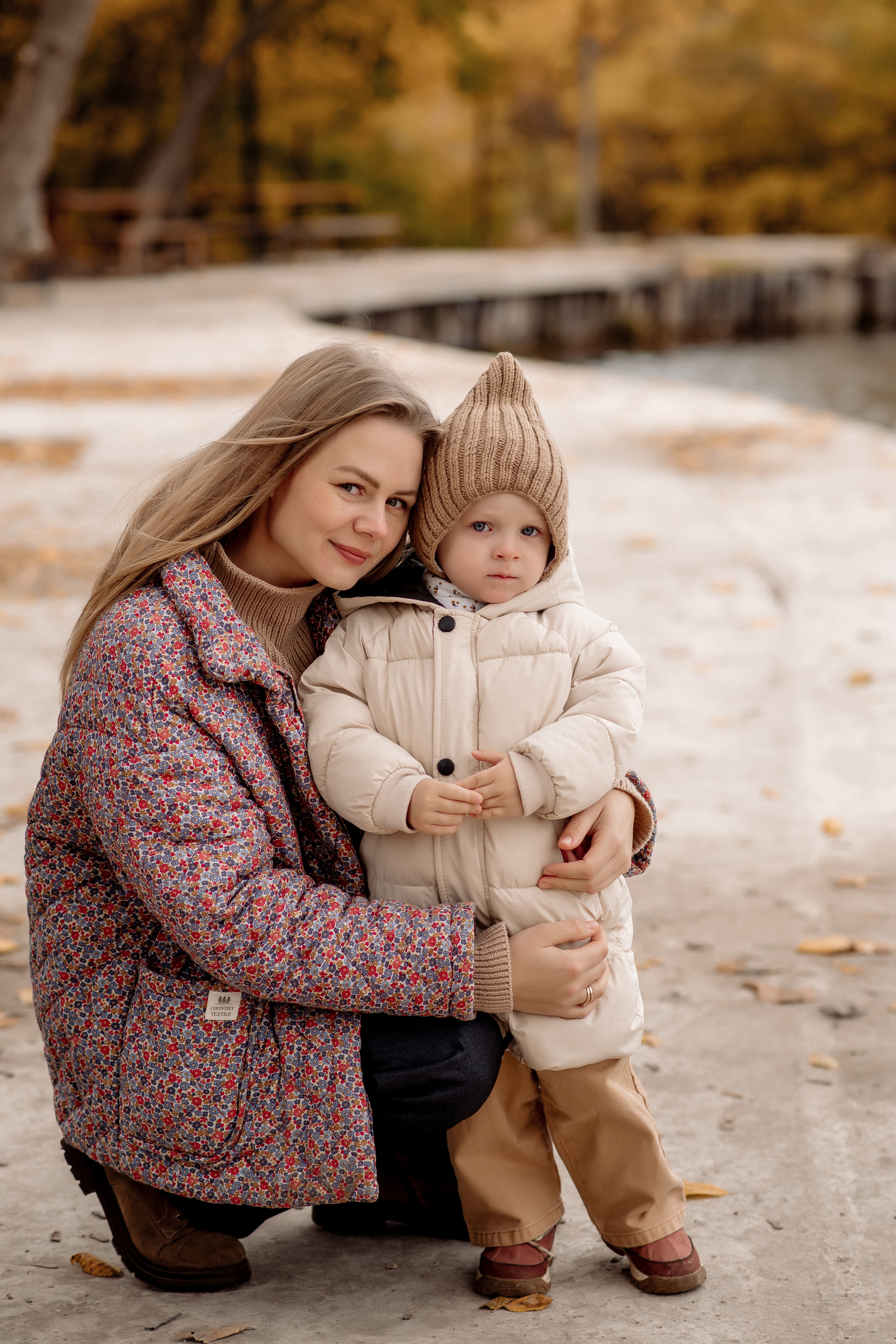 Маляевы и осень в Ударнике. Фотограф Мария Стрелкова