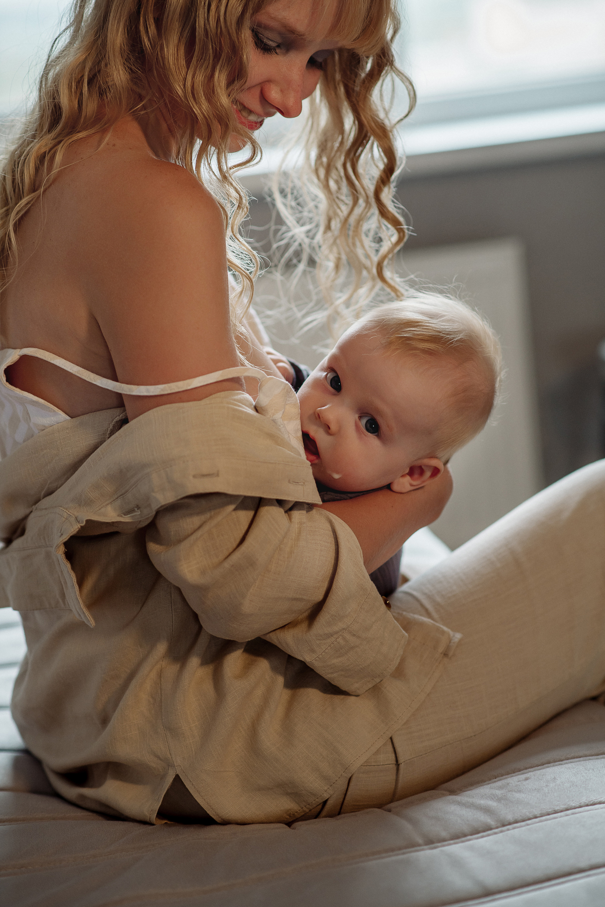 Сашуля и его мама Настя. Фотограф Мария Стрелкова