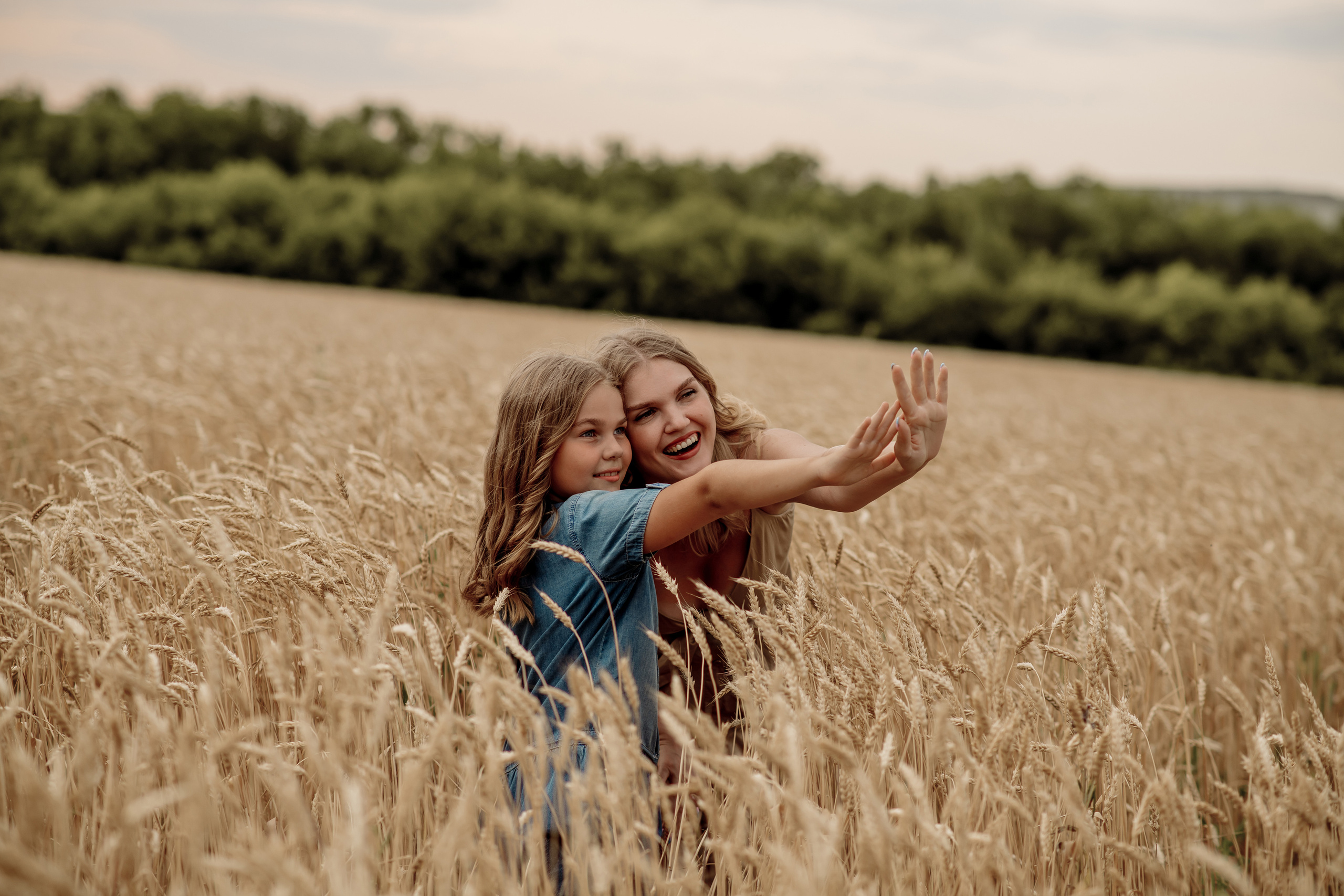 Летняя прогулка в полях. Фотограф Мария Стрелкова