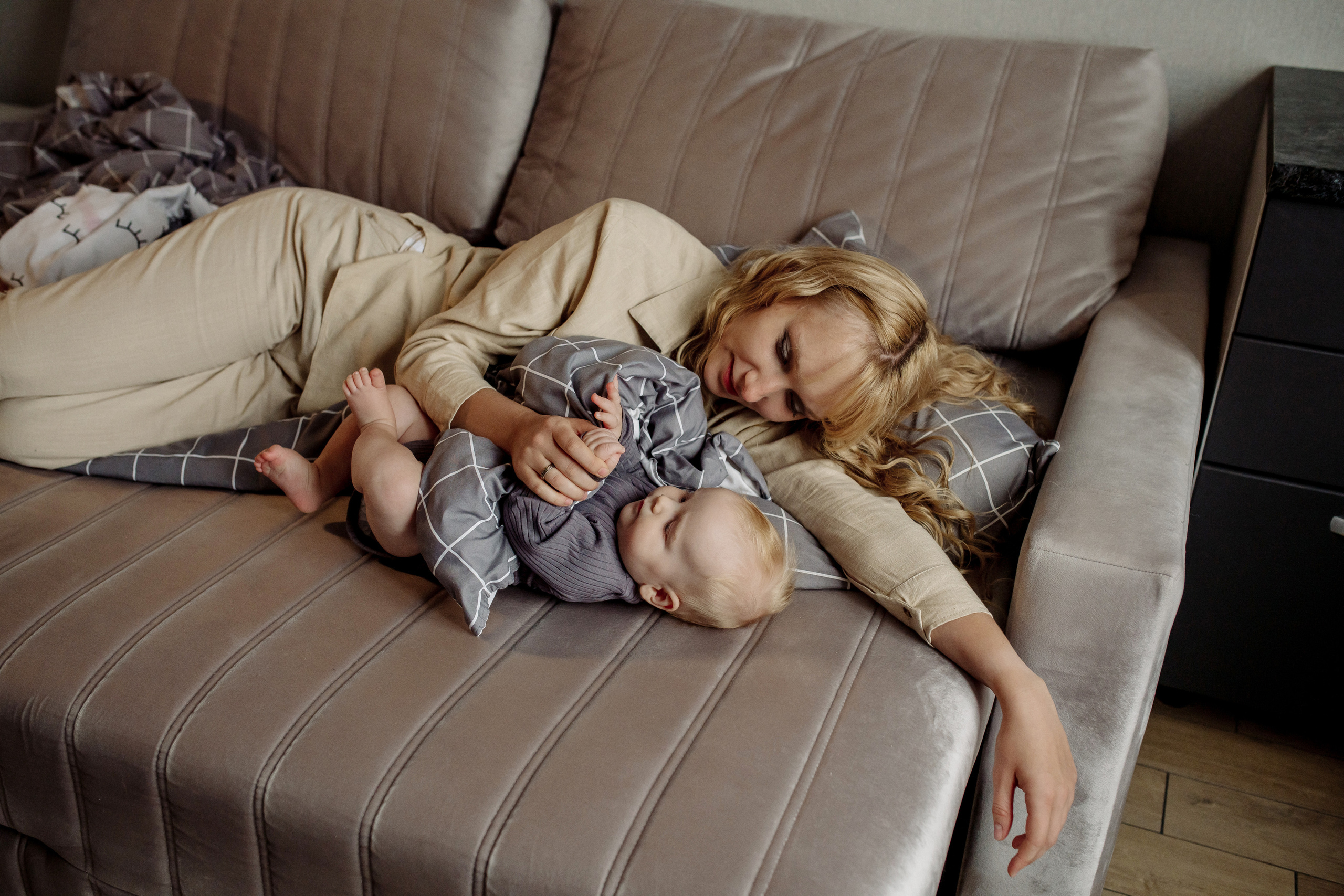 Сашуля и его мама Настя. Фотограф Мария Стрелкова