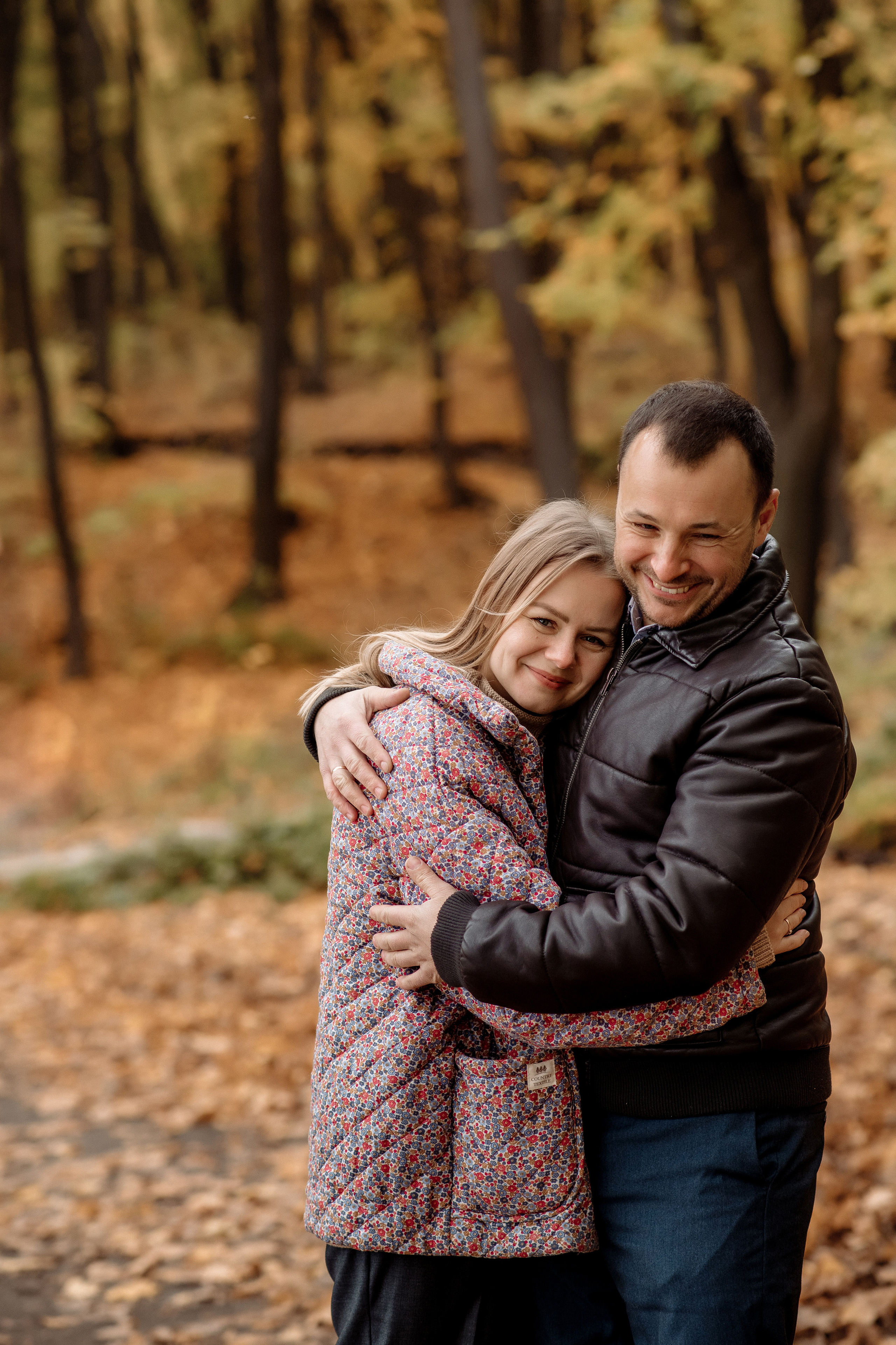 Маляевы и осень в Ударнике. Фотограф Мария Стрелкова