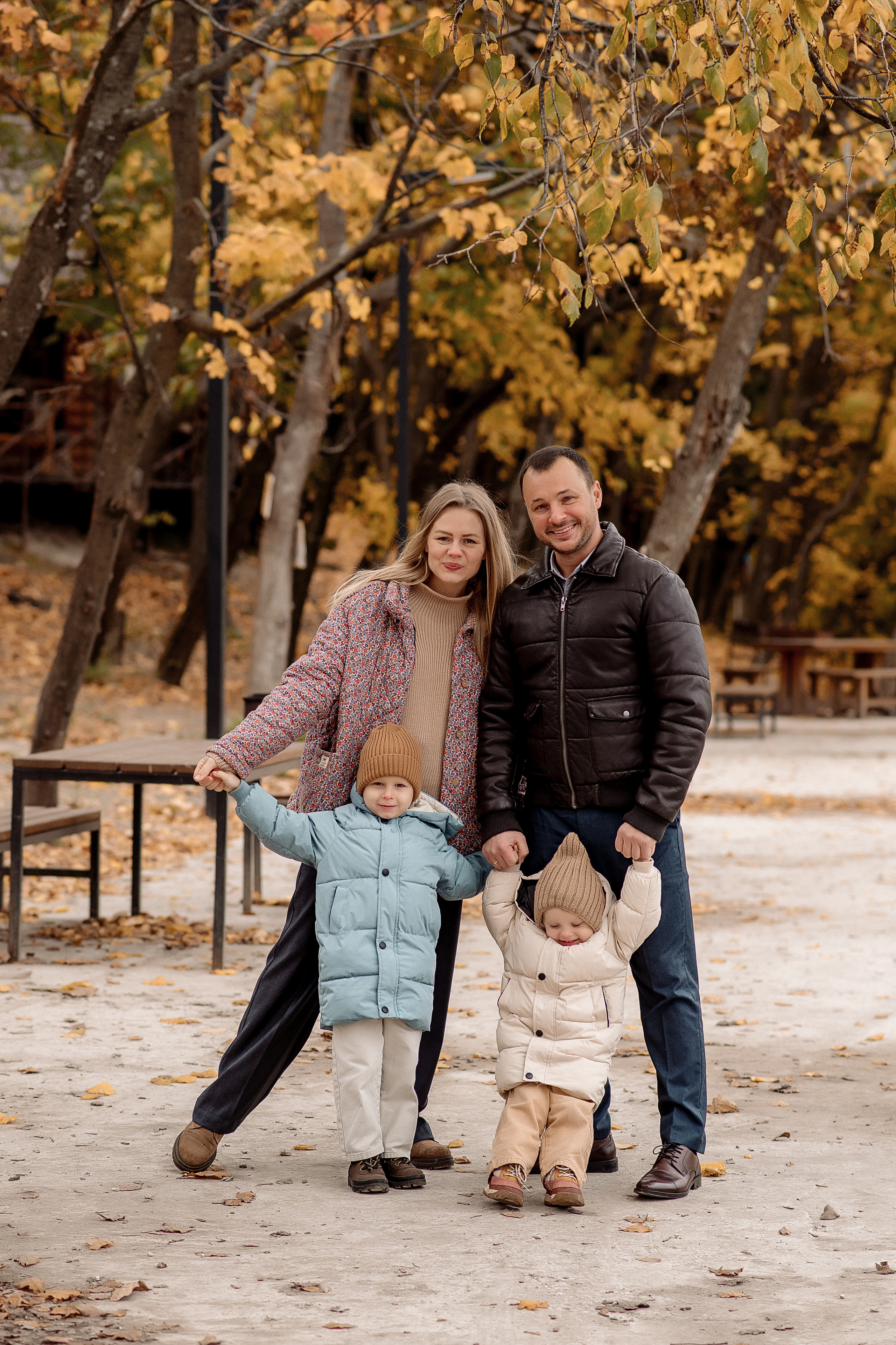 Маляевы и осень в Ударнике. Фотограф Мария Стрелкова