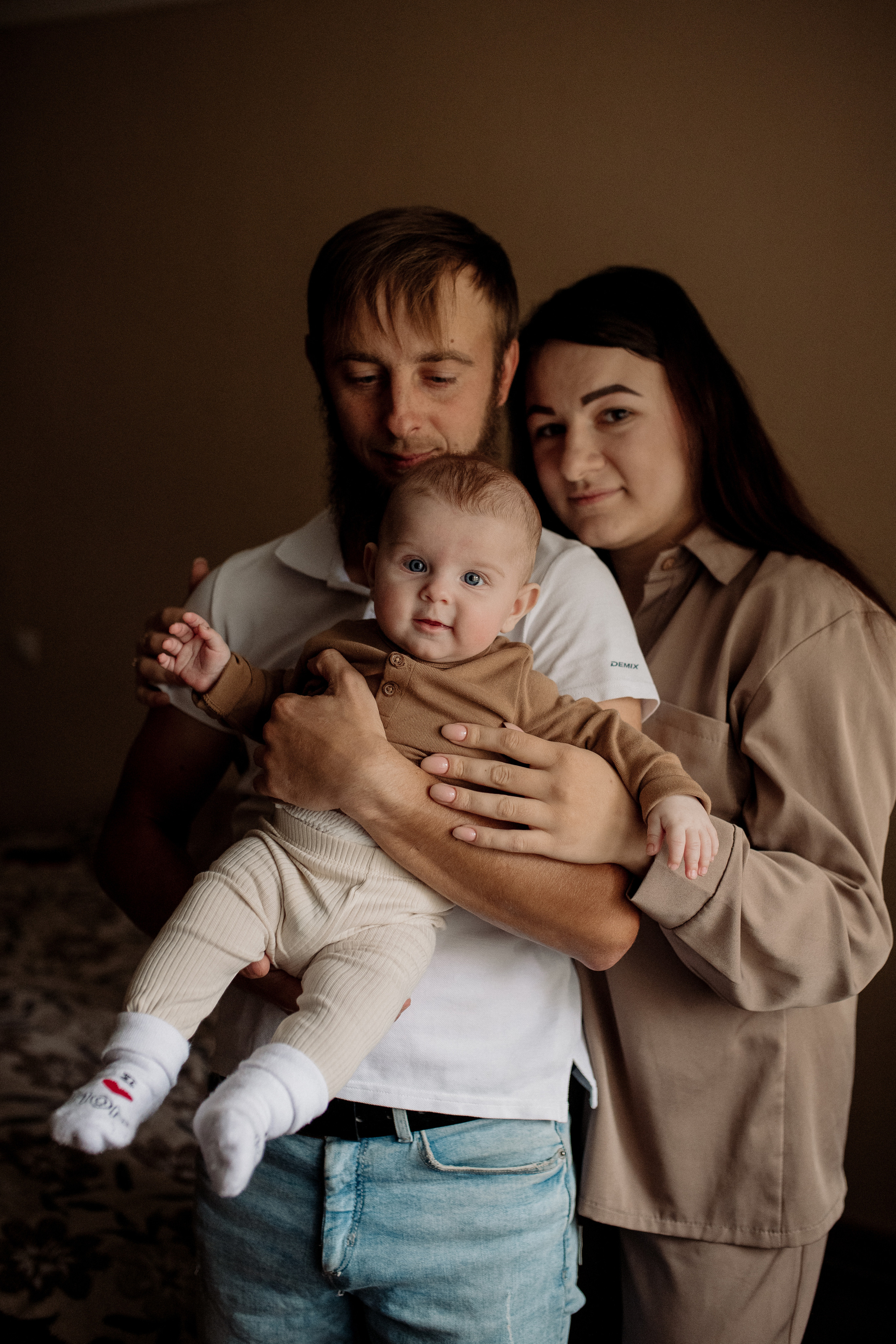 Ирина и ее семья. Фотограф Мария Стрелкова