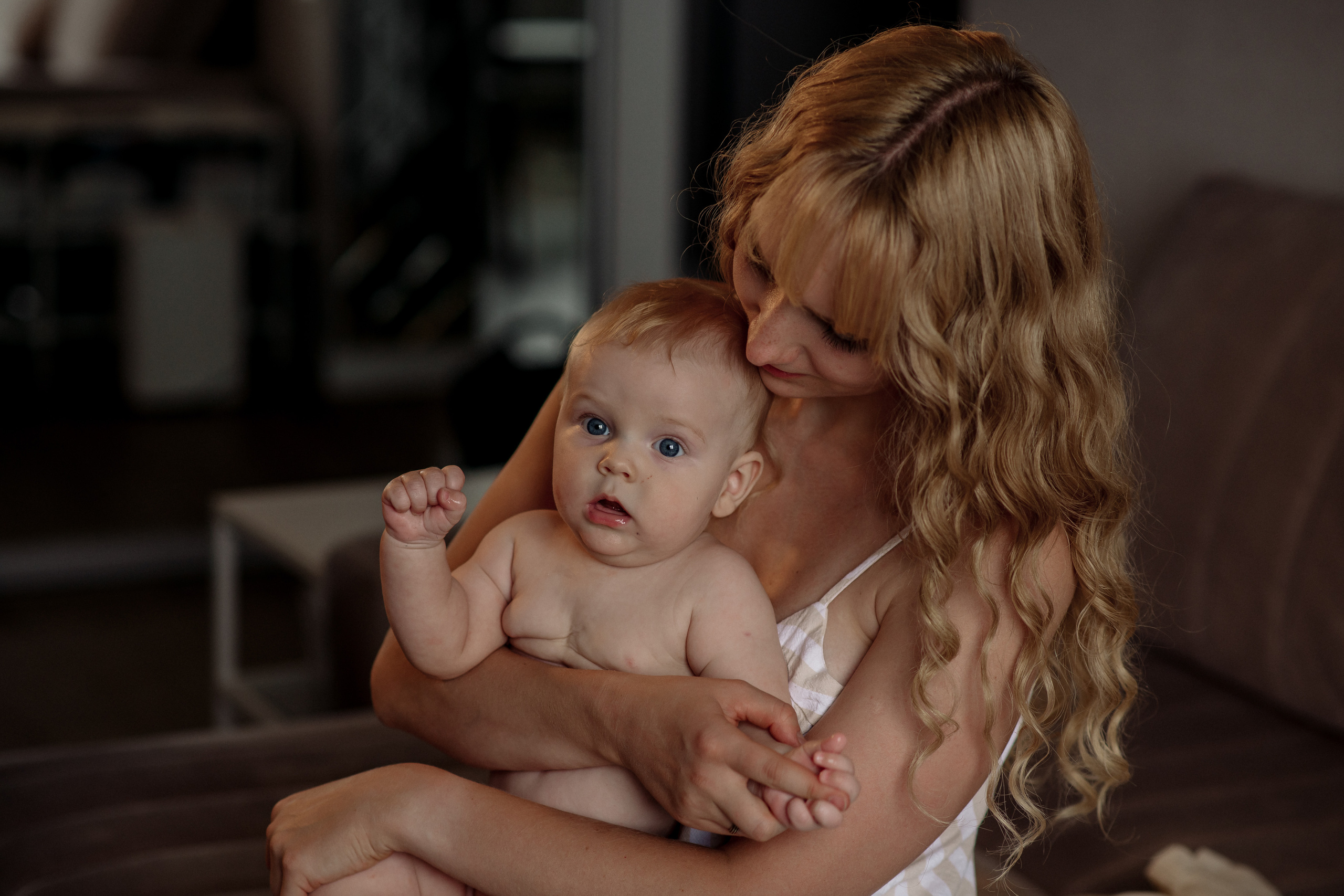 Сашуля и его мама Настя. Фотограф Мария Стрелкова