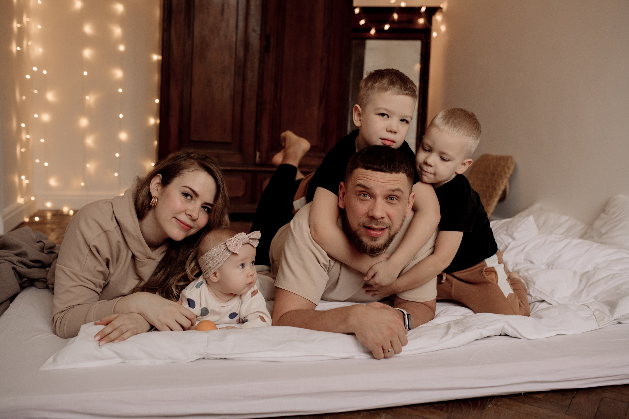 Семья Елены и Александра. Фотограф Мария Стрелкова