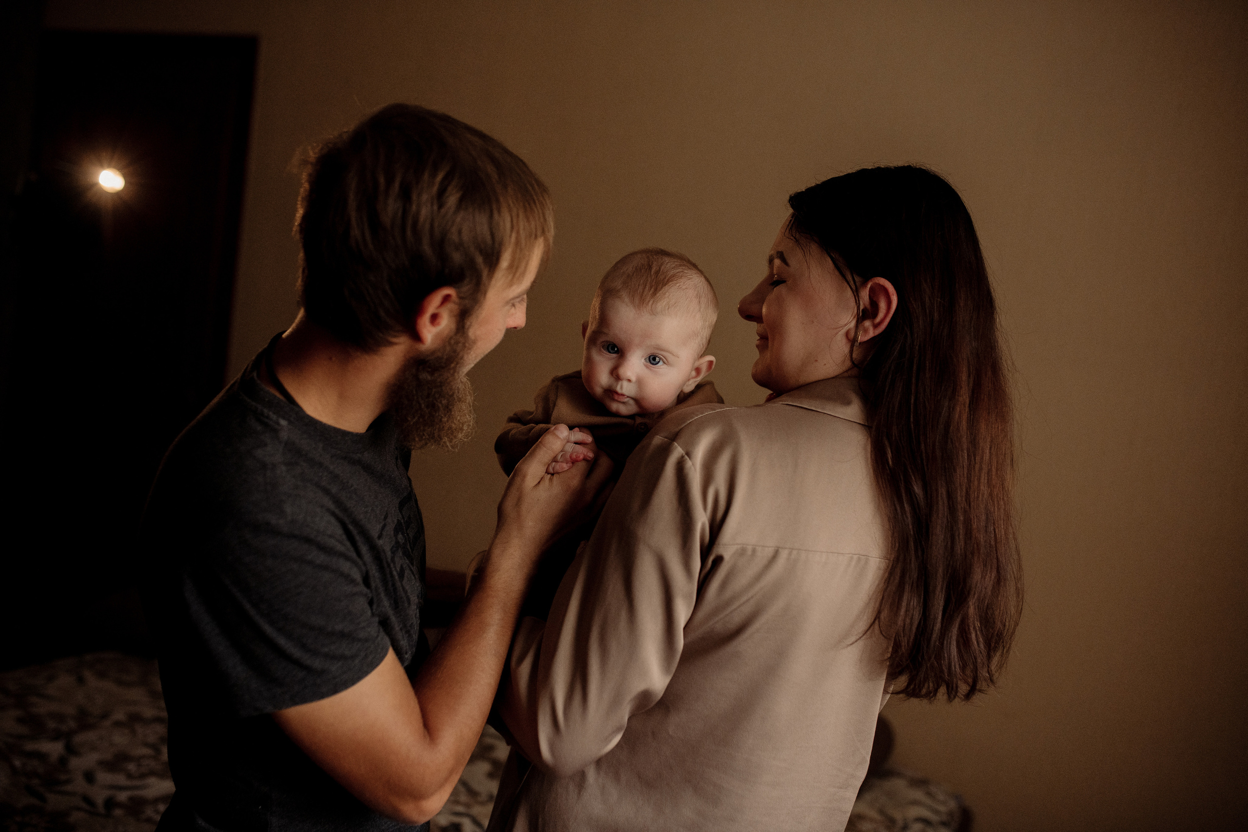 Ирина и ее семья. Фотограф Мария Стрелкова