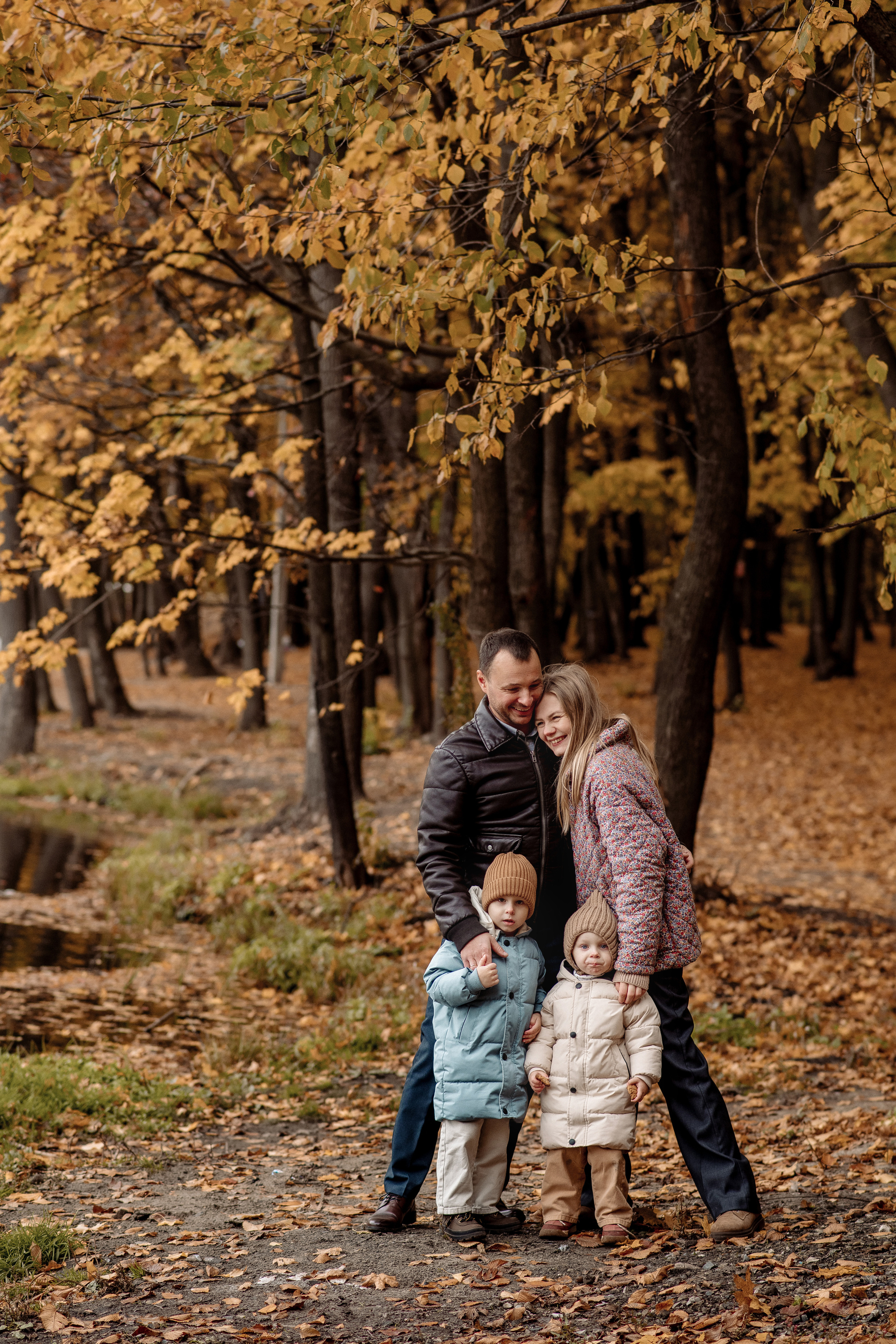 Маляевы и осень в Ударнике. Фотограф Мария Стрелкова