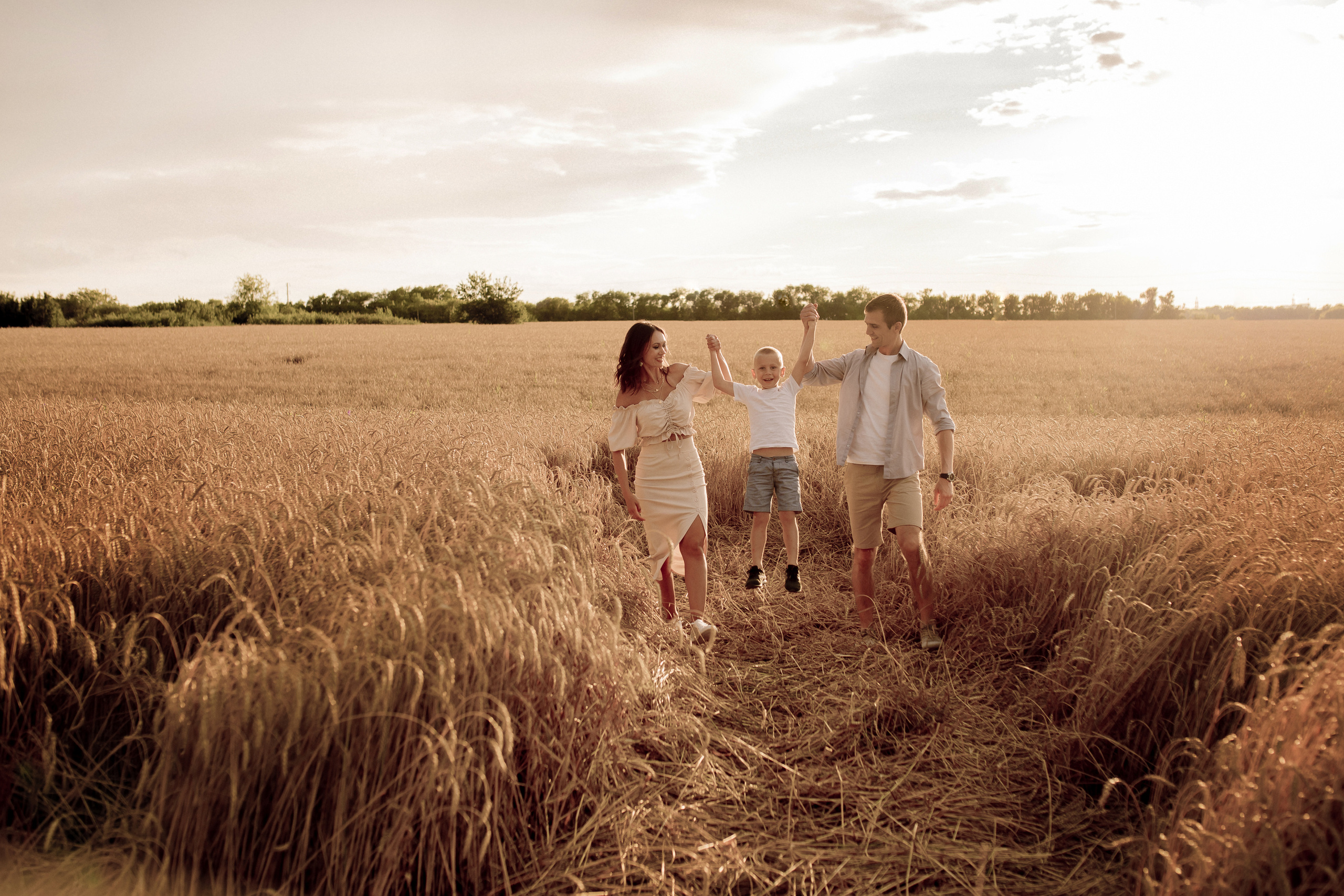 Аня, Антон и Кирилл. Фотограф Мария Стрелкова