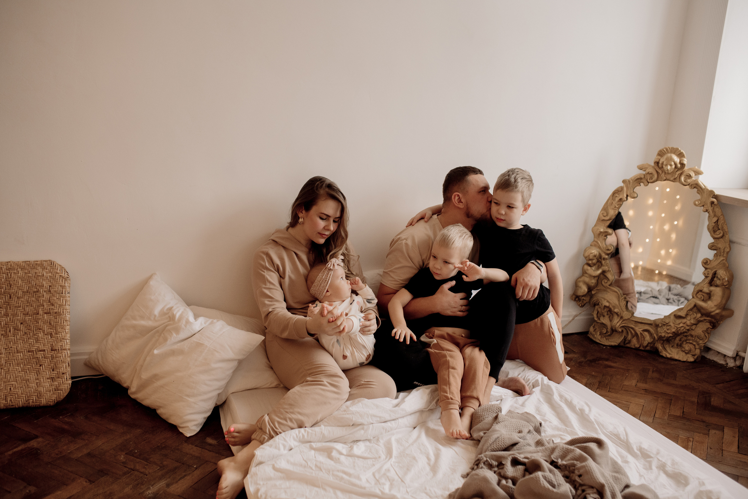 Семья Елены и Александра. Фотограф Мария Стрелкова