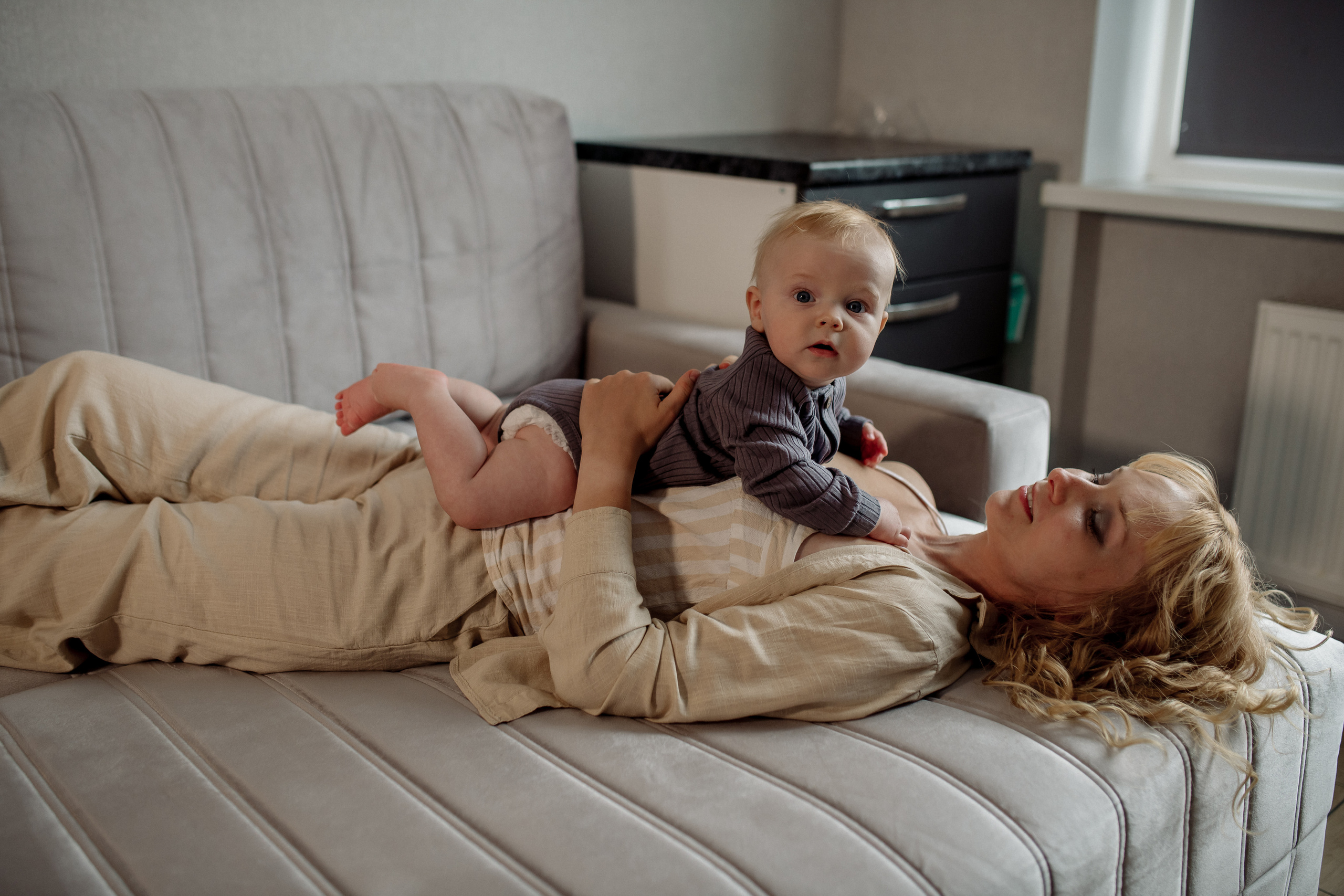 Сашуля и его мама Настя. Фотограф Мария Стрелкова