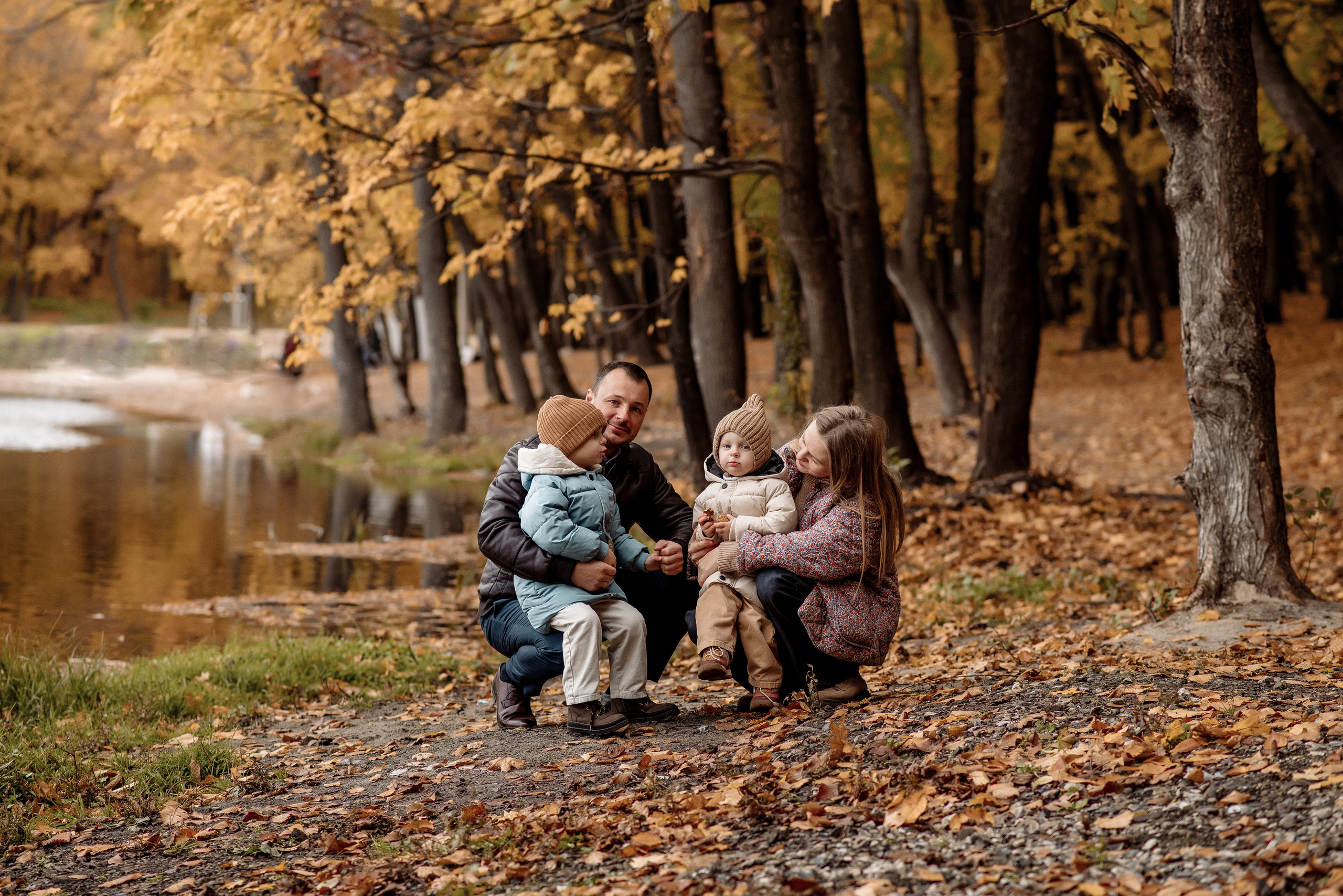 Маляевы и осень в Ударнике. Фотограф Мария Стрелкова