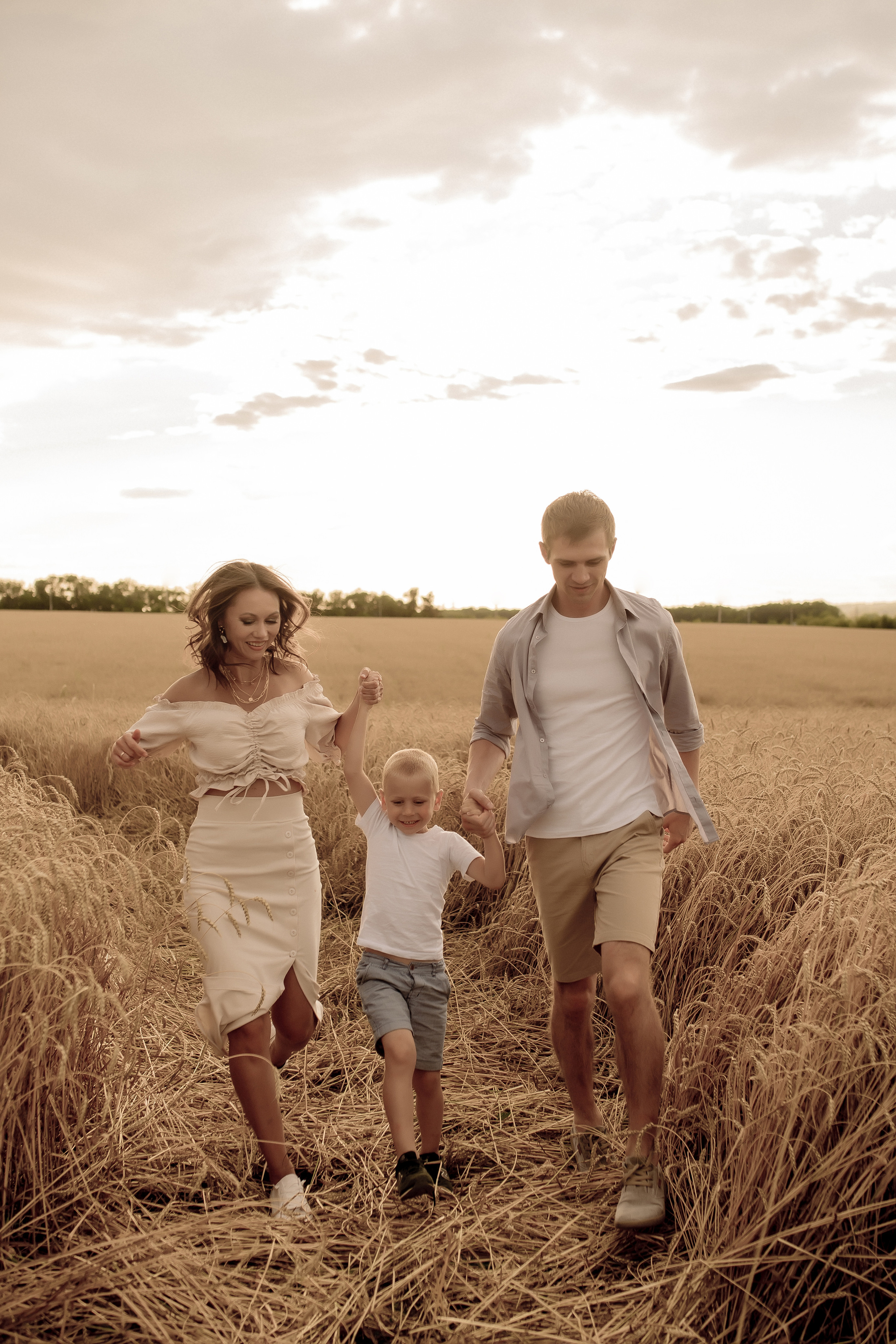 Аня, Антон и Кирилл. Фотограф Мария Стрелкова