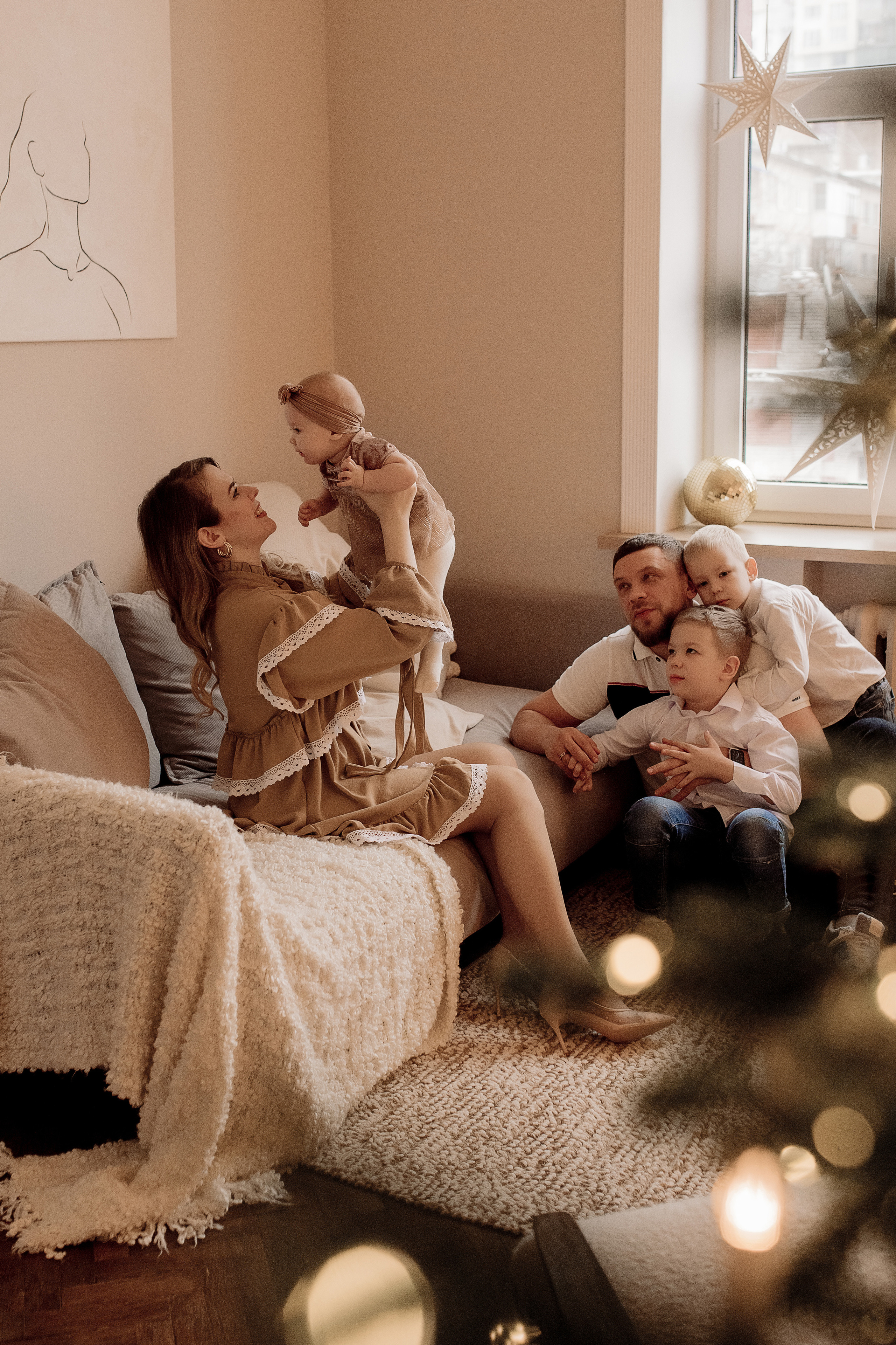 Семья Елены и Александра. Фотограф Мария Стрелкова