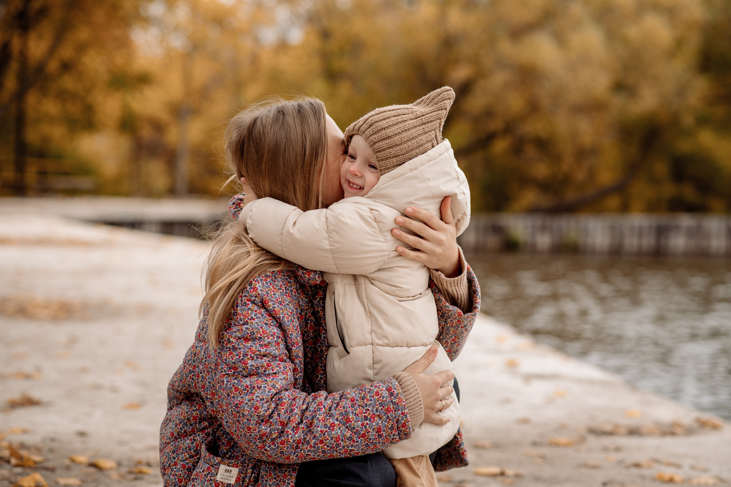 Маляевы и осень в Ударнике. Фотограф Мария Стрелкова
