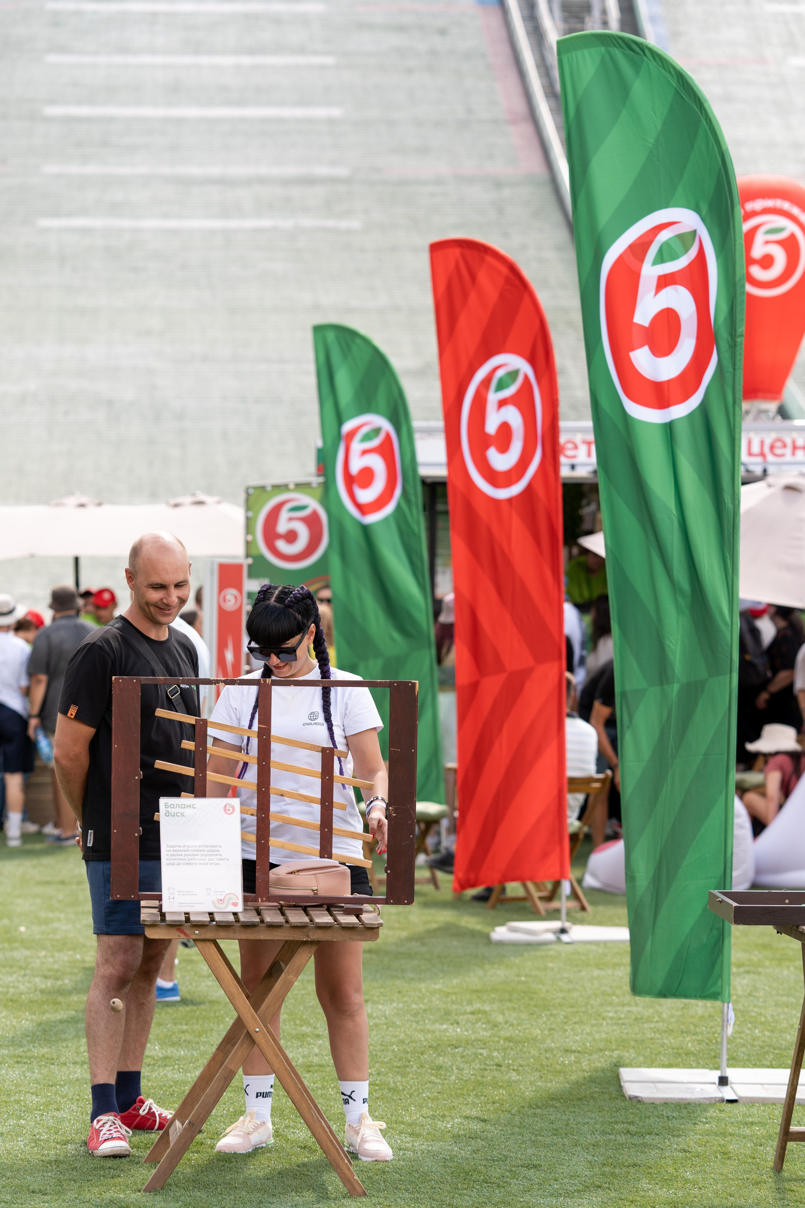 Фотоотчет партнеской интеграции для сети «Пятерочка» на фестивале «Grounded». Репортажный фотограф в Красной Поляне и Сочи Павлюченко Екатерина