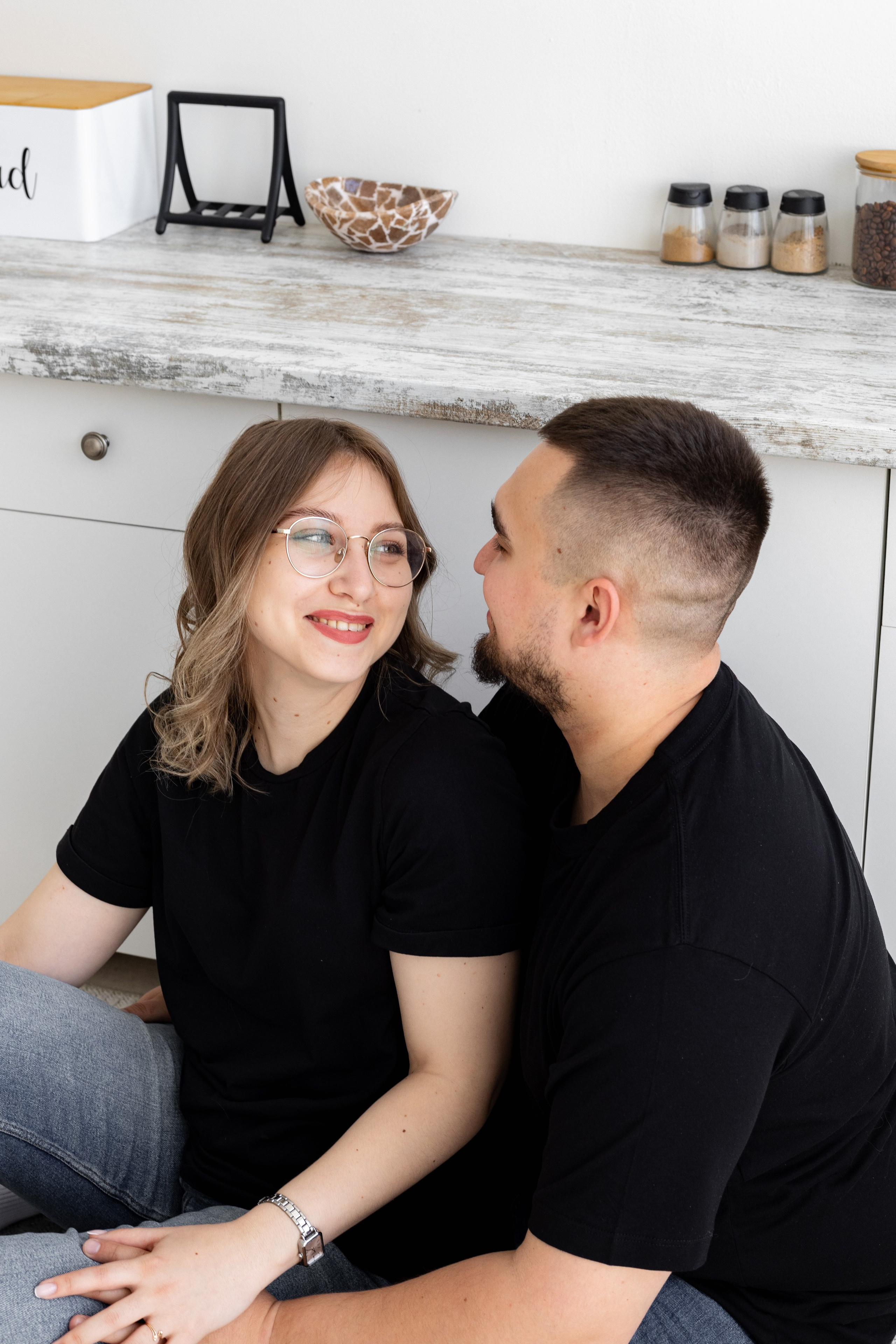 Семейная фотосессия в студии (Михаил, Крестина и Макар). Женский фотограф в Орске Новотроицке Динара Долганова