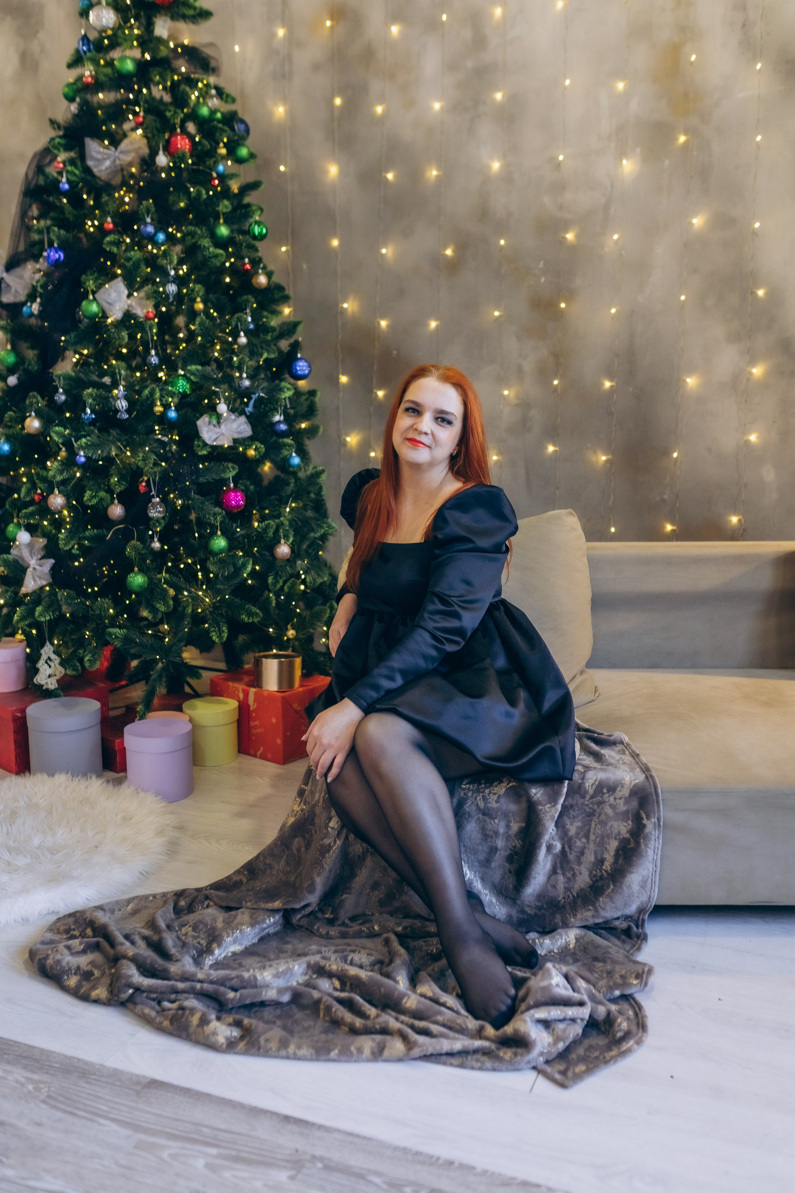 Новогодняя фотосессия для Марии. Семейный и детский фотограф Новокузнецк Евгения Лебеденко