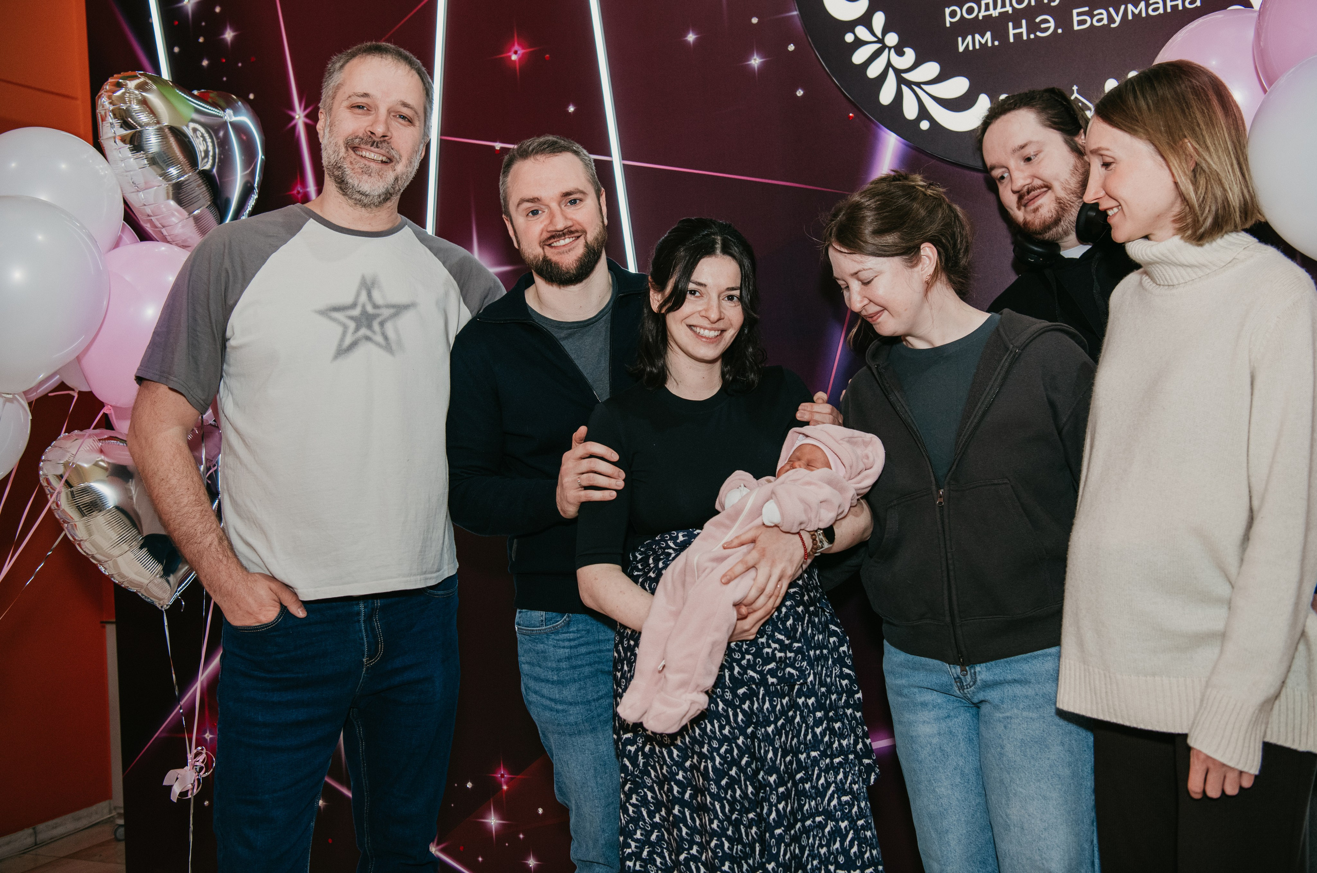 Выписка Дианы. 29 роддом. Фотограф на выписку из роддома в Москве и МО
