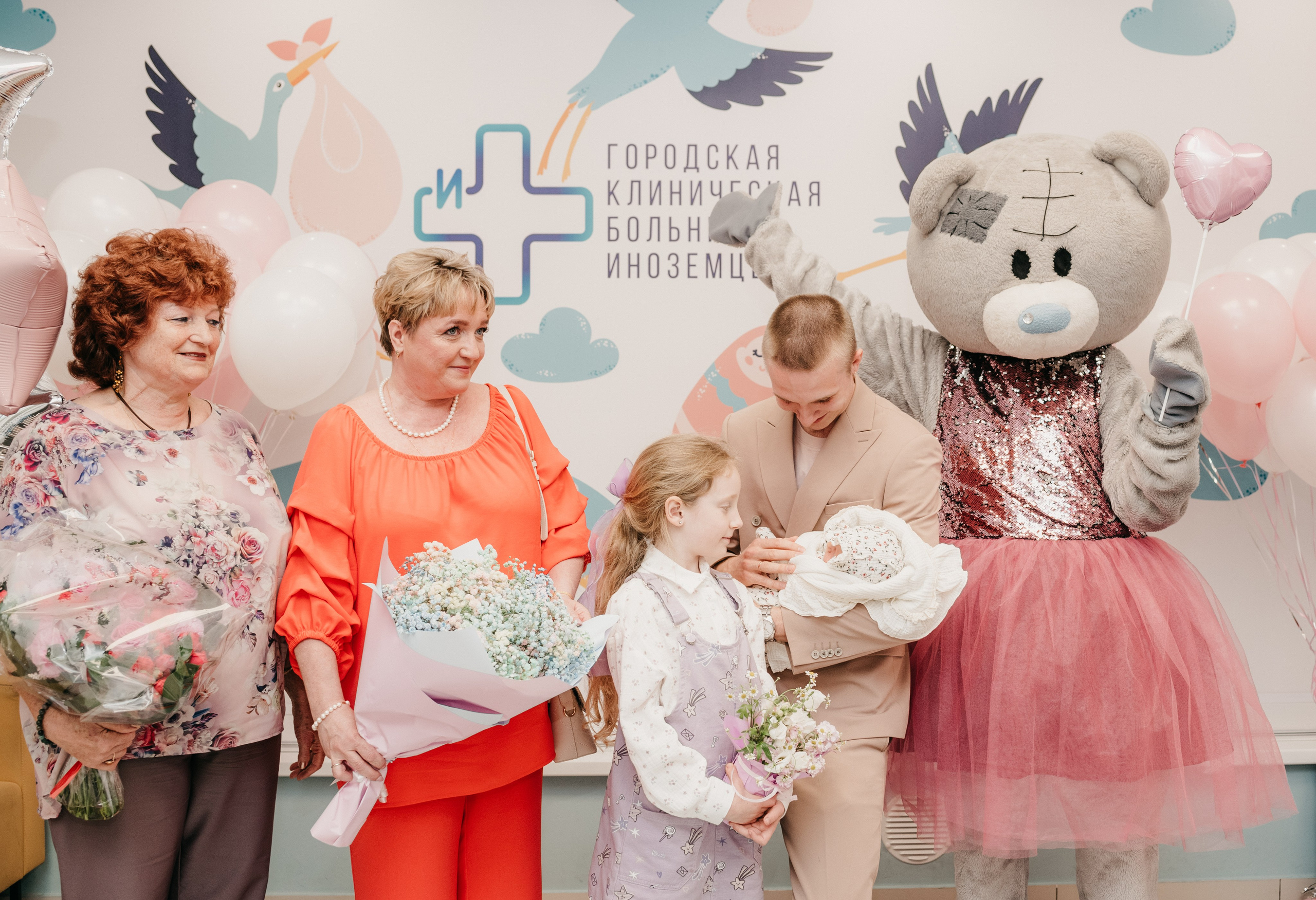 Выписка Авроры. Фотограф на выписку из роддома в Москве и МО