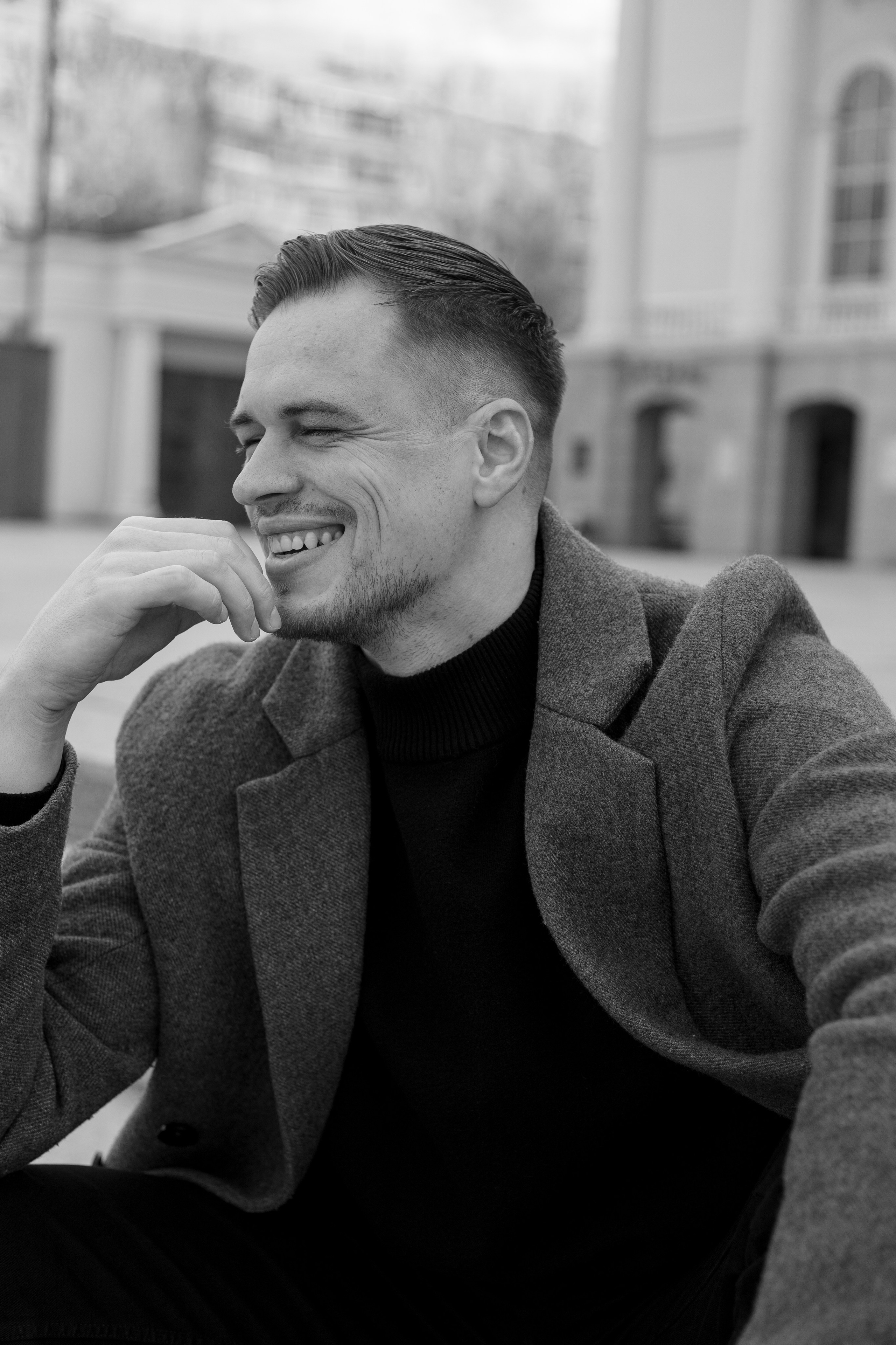 Ч/Б портрет. Фотограф Тюмень Александр Долгих