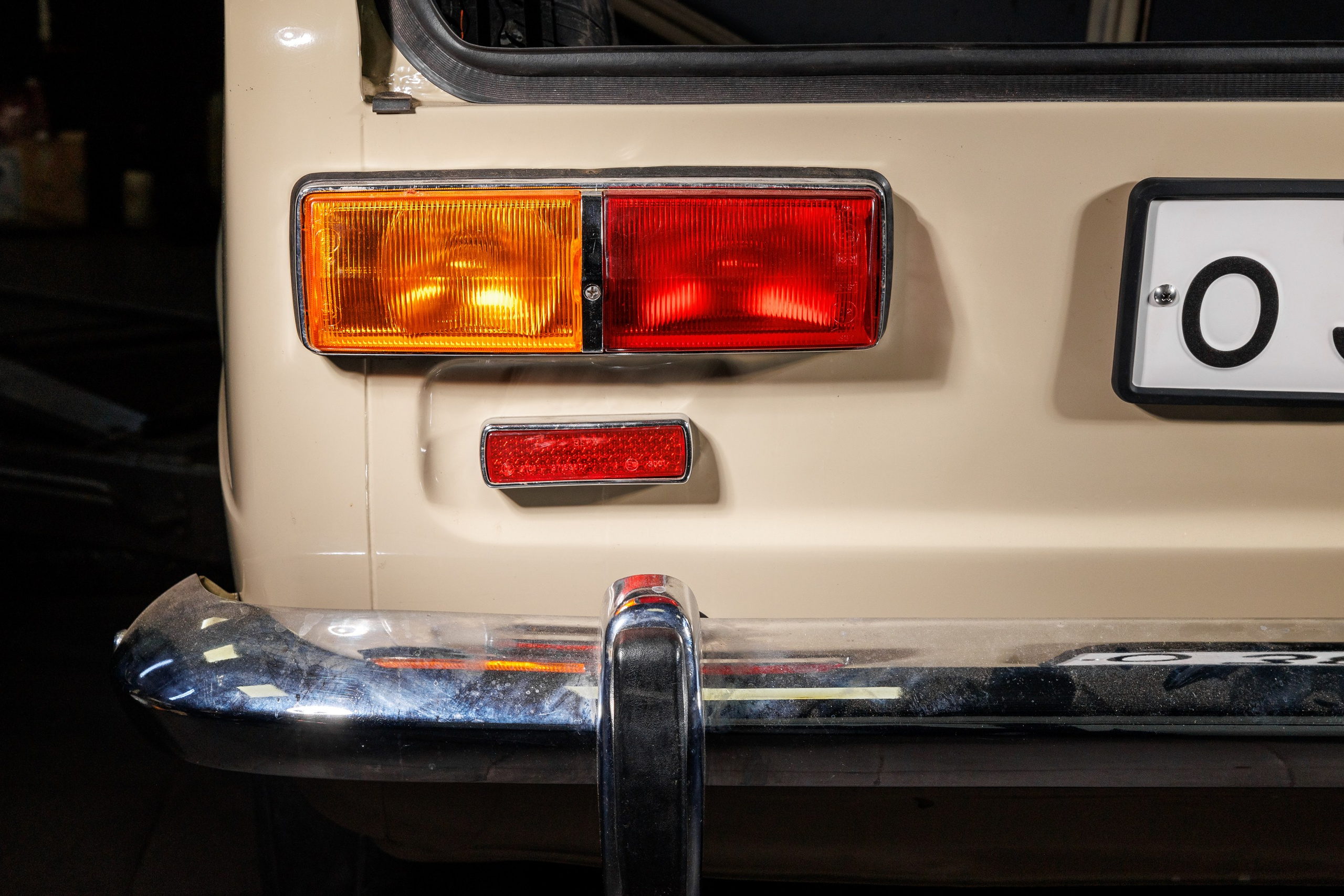 Автомобильная фотосъемка ВАЗ 2101 после реставрации в Бюро "Наследие"