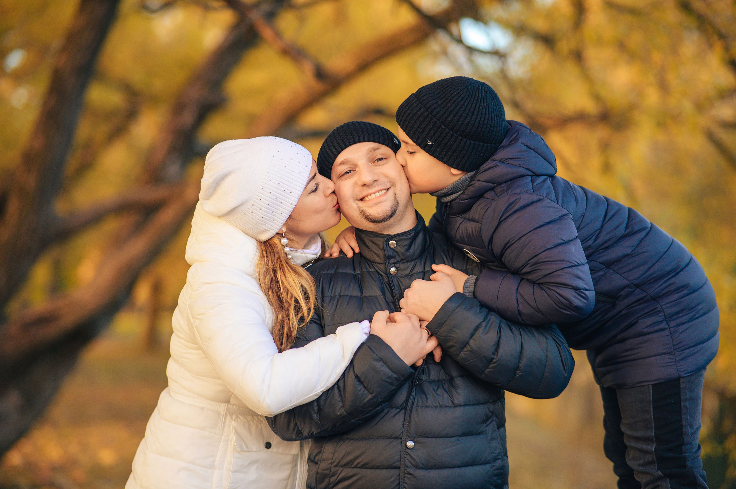 Осенняя съемка для семьи в Санкт-Петербурге. Семейный и свадебный фотограф в Санкт-Петербурге Гришин Юрий