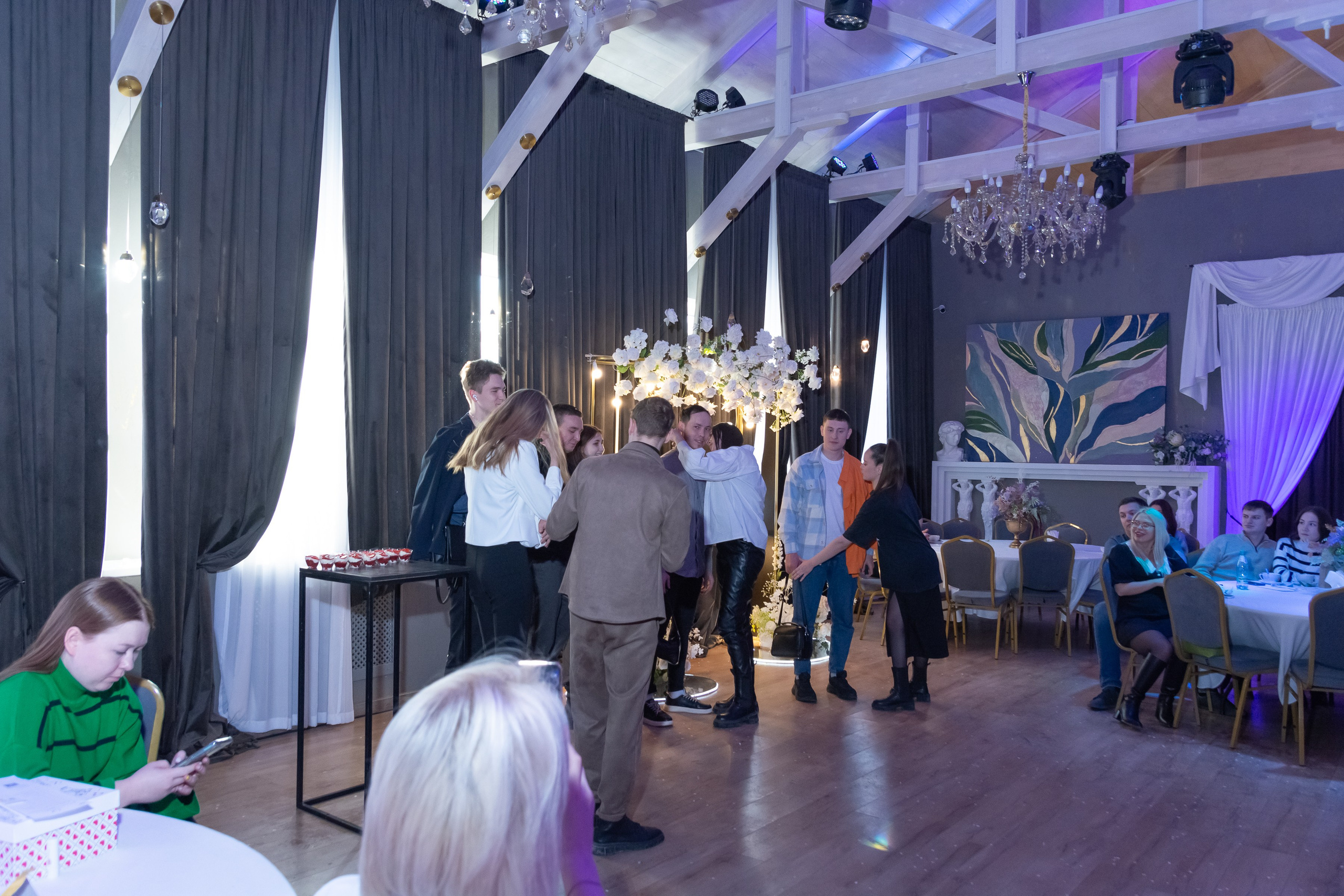 Свадебное чаепитие для молодоженов