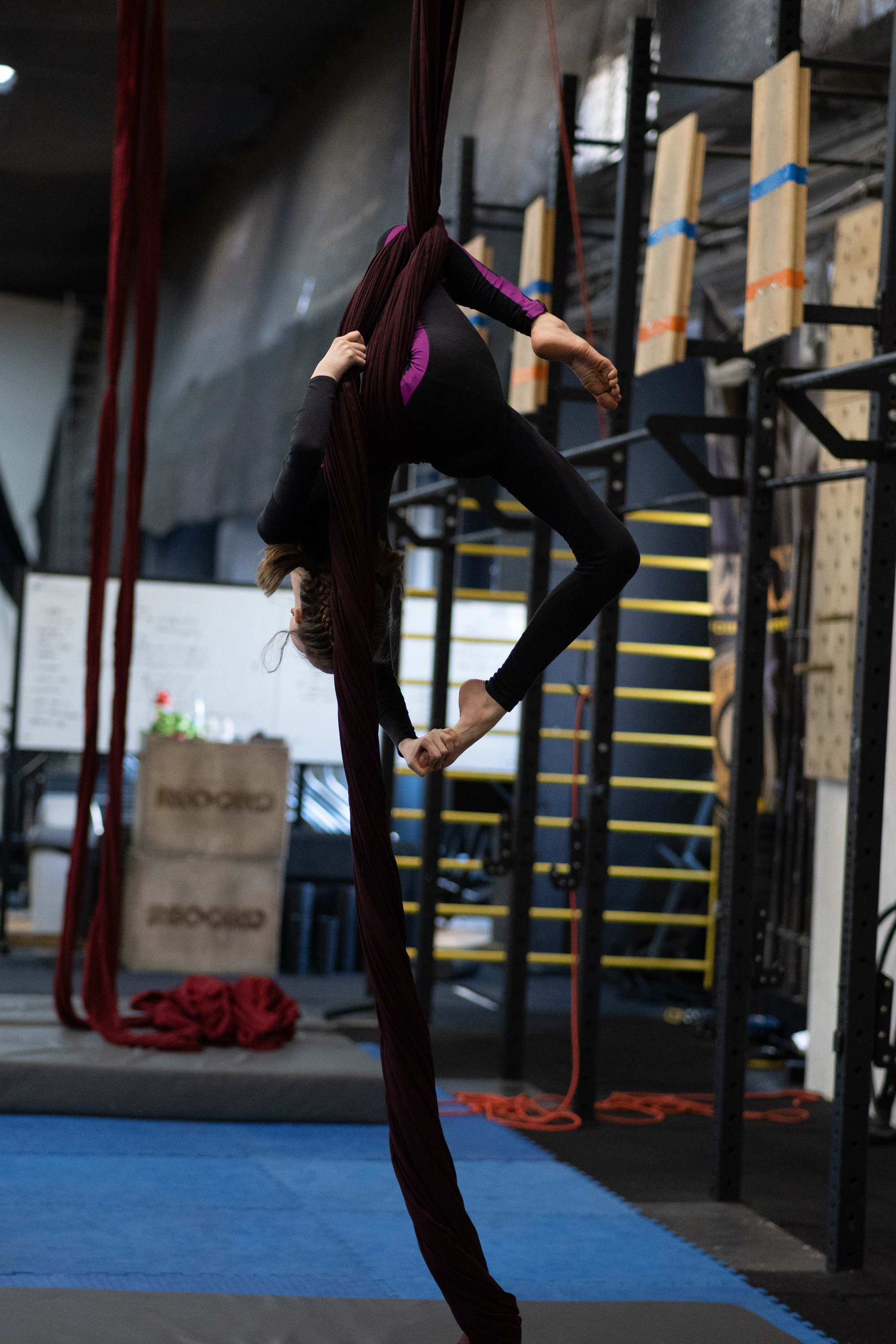 Внутриклубные соревнования по воздушной гимнастике 02.04.23