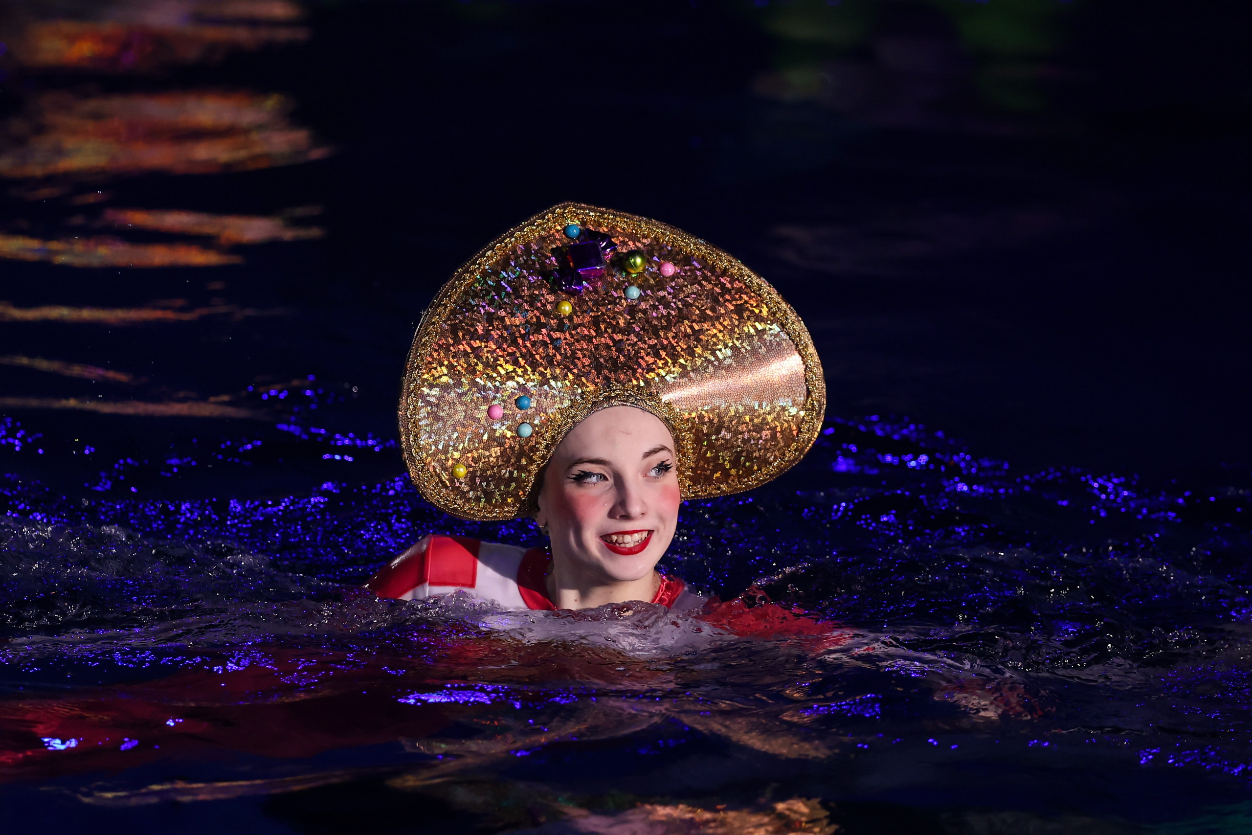 «Сказка о царе Салтане» спектакль на воде 30.12.2025. Спортивный и репортажный фотограф Антон Тереханов