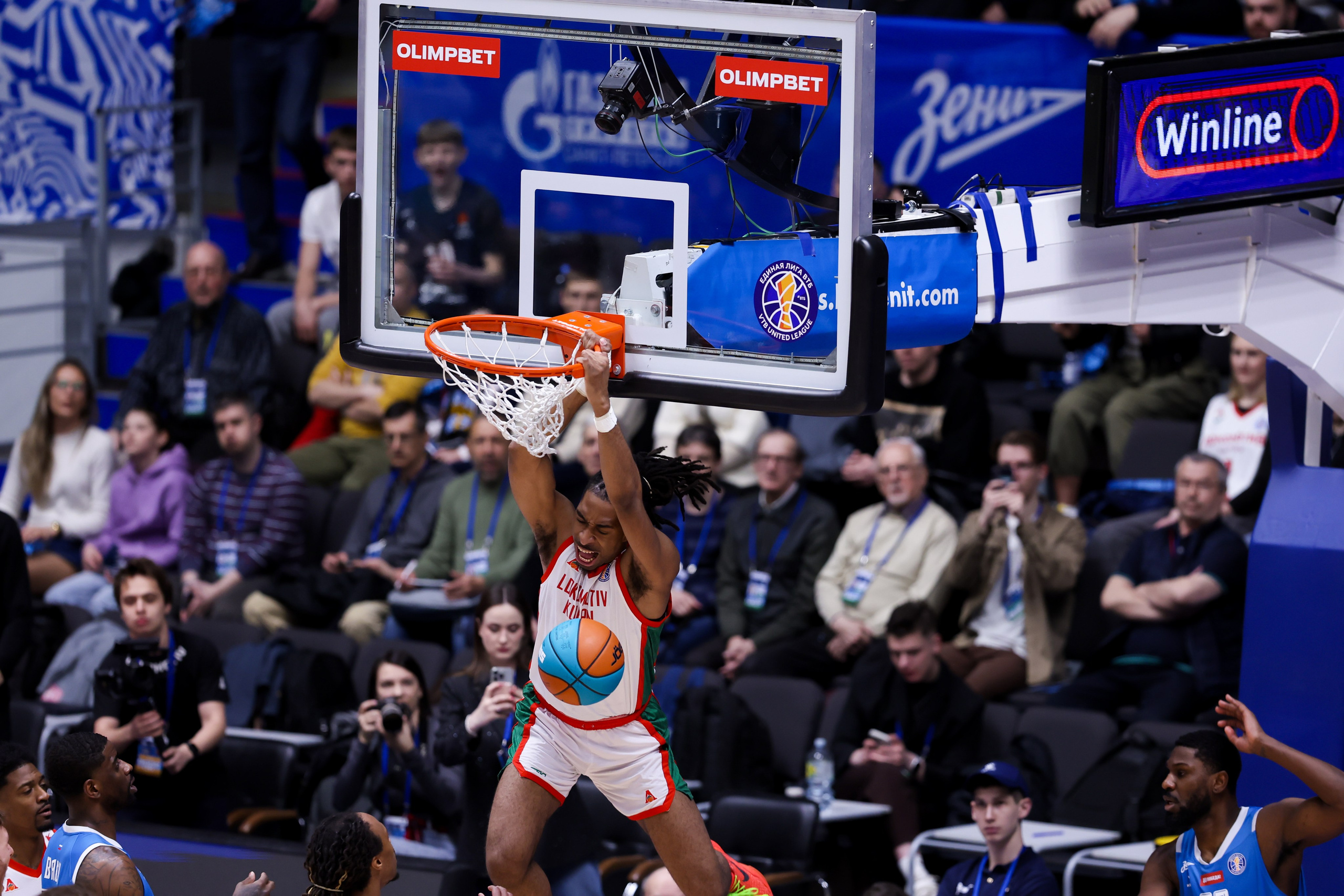 БК Зенит — БК Локомотив-Кубань 07.05.2025. Спортивный и репортажный фотограф Антон Тереханов