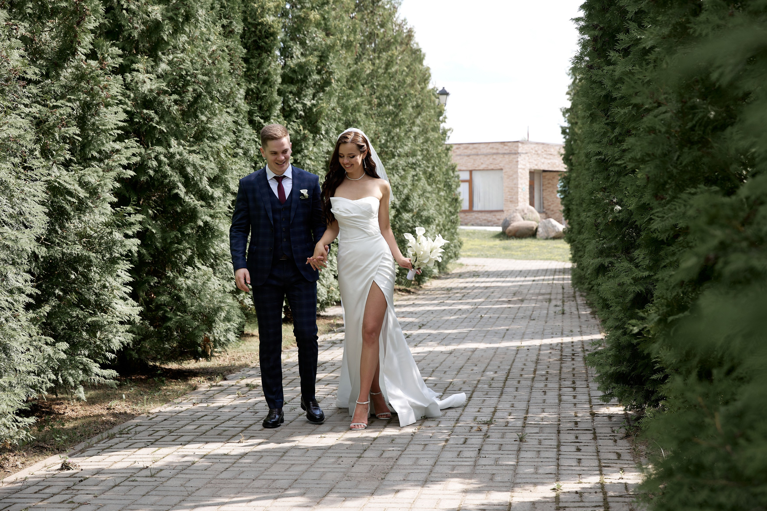 Алина и Владимир. Свадебный фотограф Москва Калуга