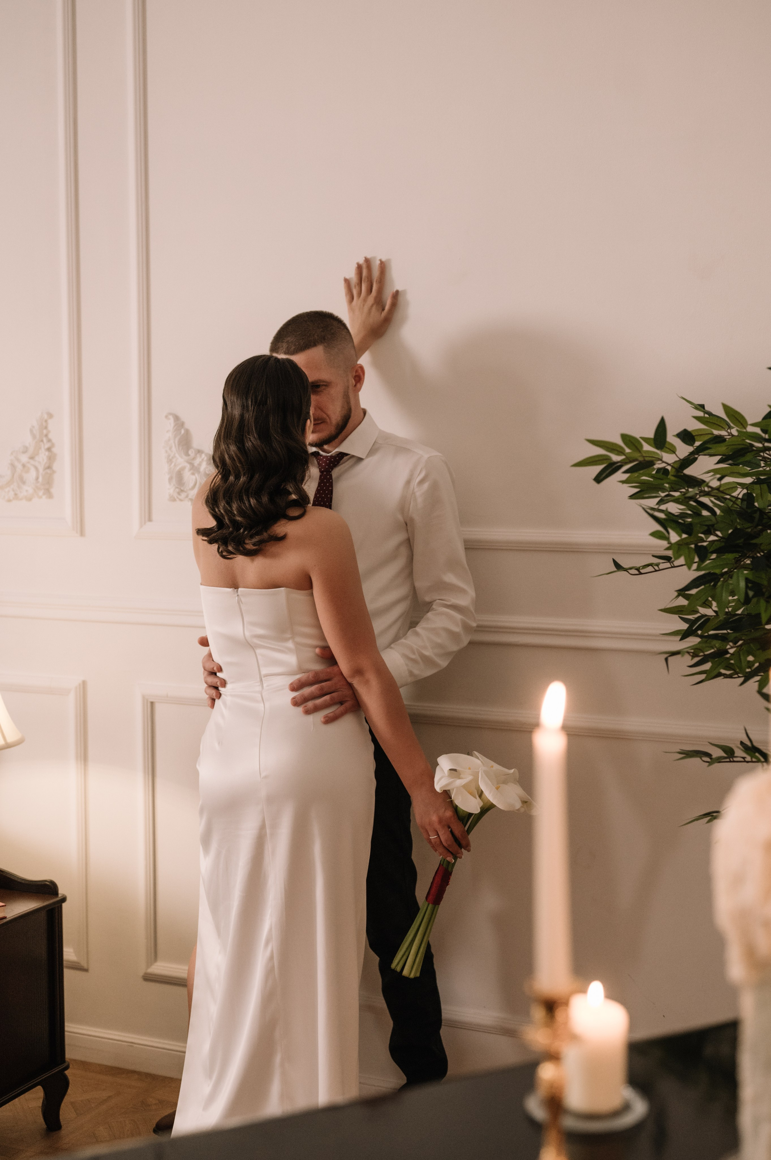 Свадебная фотосессия в студии. Свадебный и семейный фотограф в Краснодаре Алина Мельник