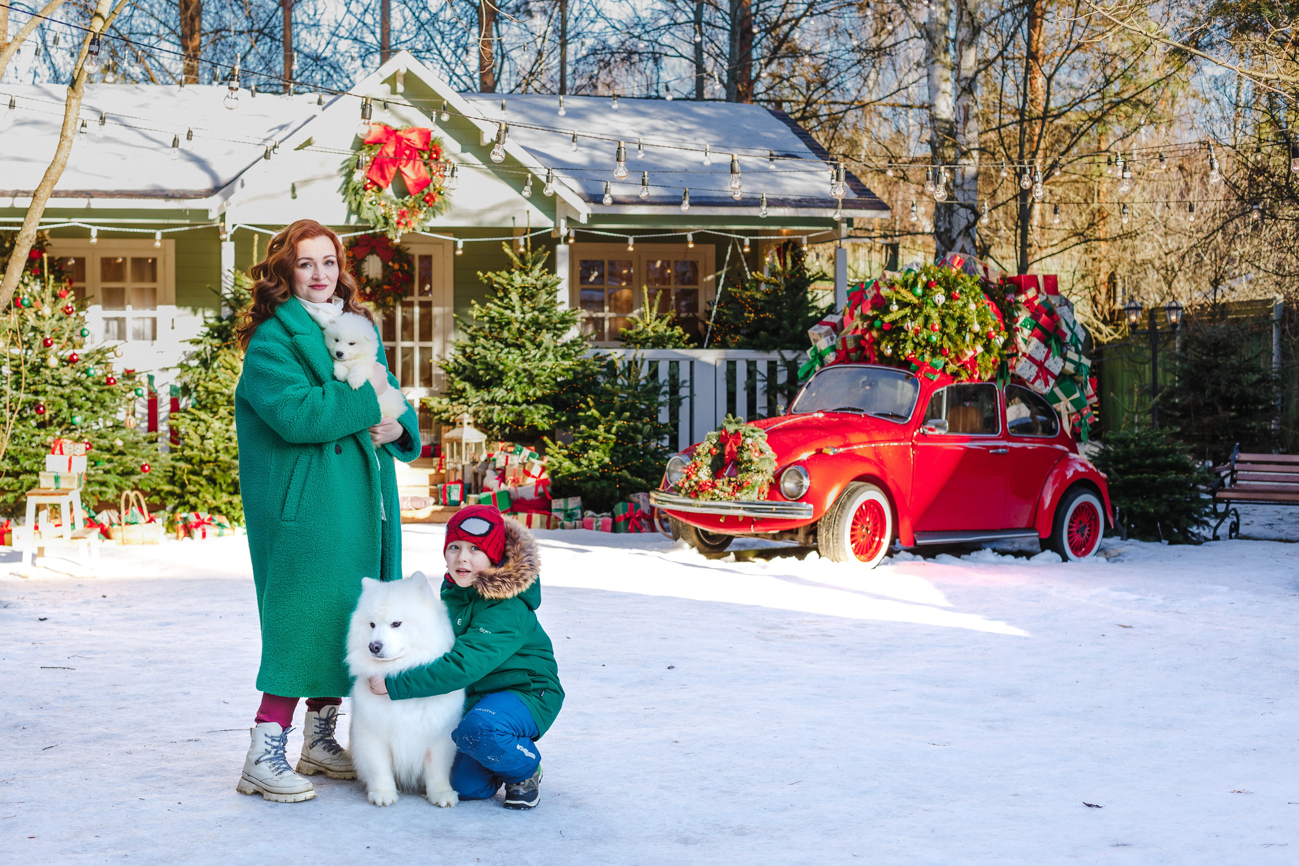 Зимняя сказка. Семейный фотограф Николаева Ольга