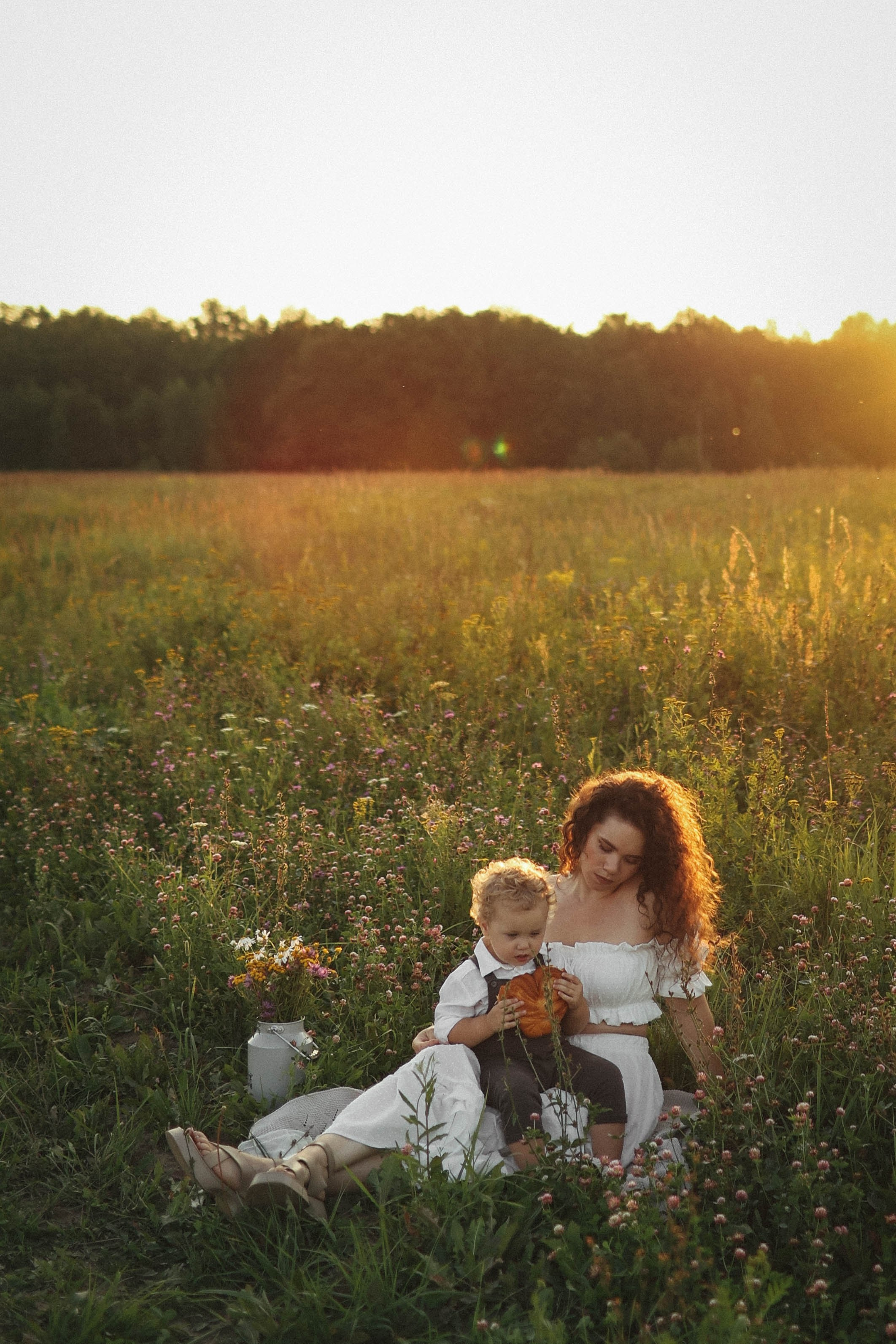 Летним днём Света и Лев. Фотограф Владимир Москва