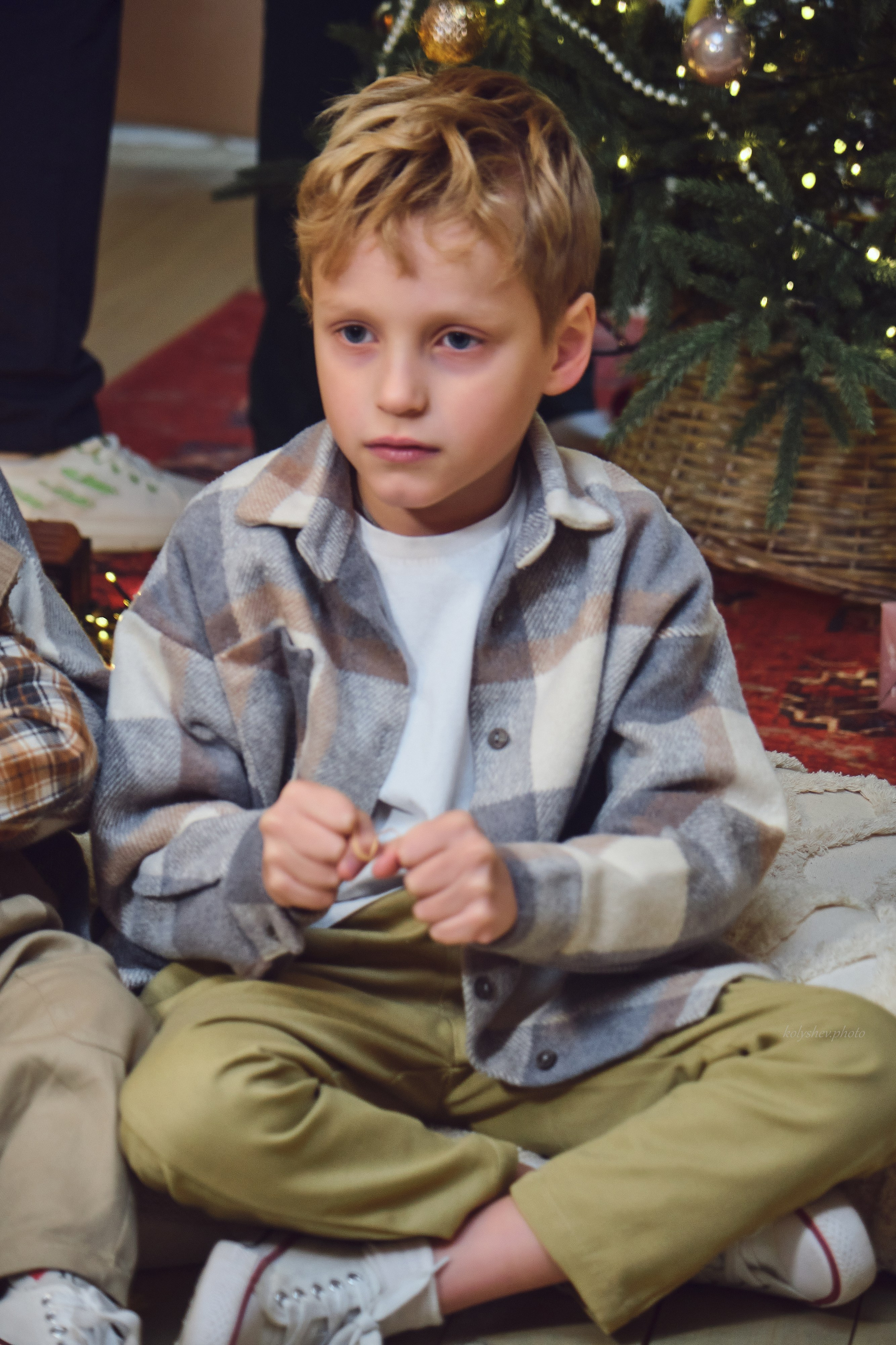 семейная новогодняя фотосессия в Раменском