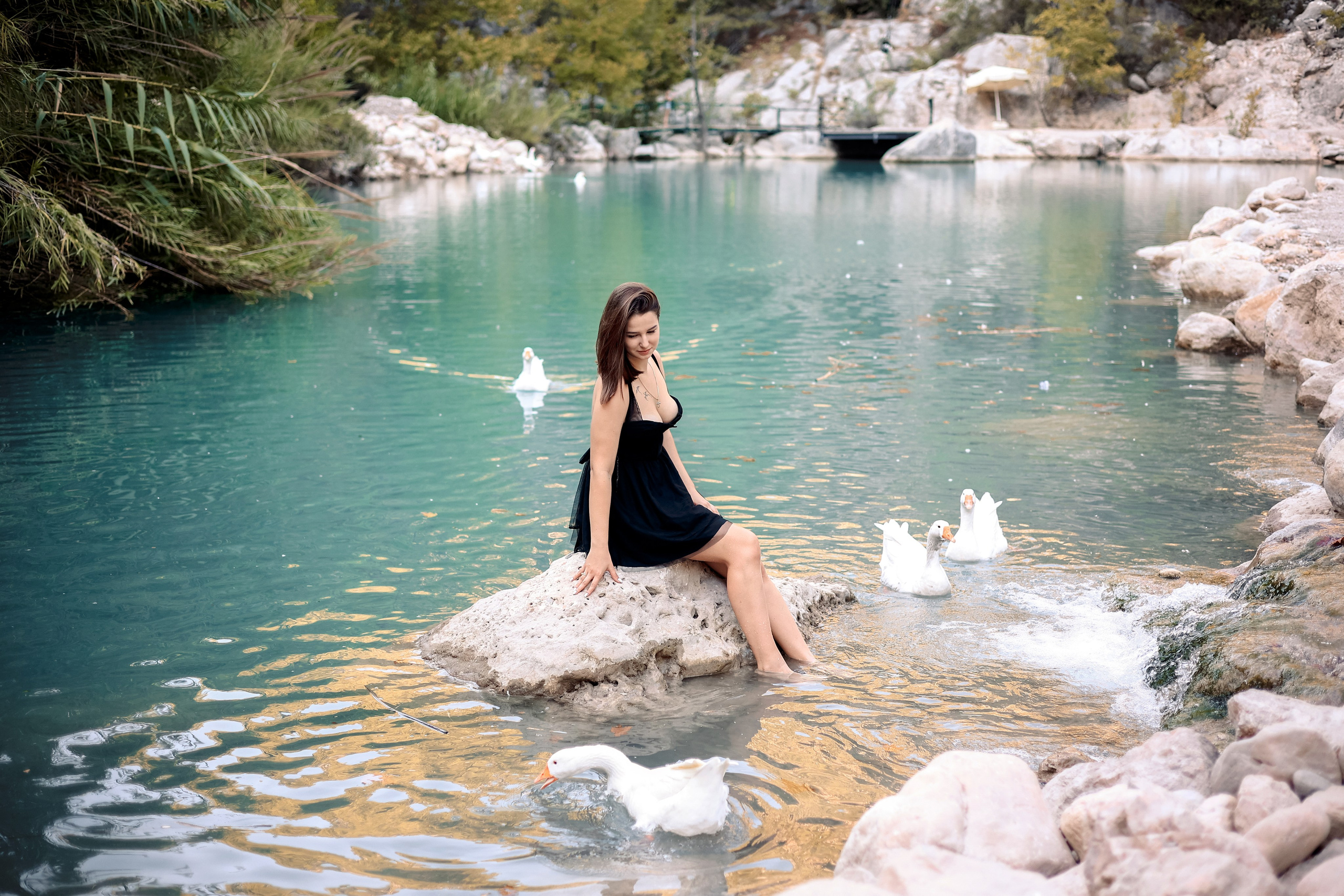 Photoshooting in canyon Goynuk (Kemer)