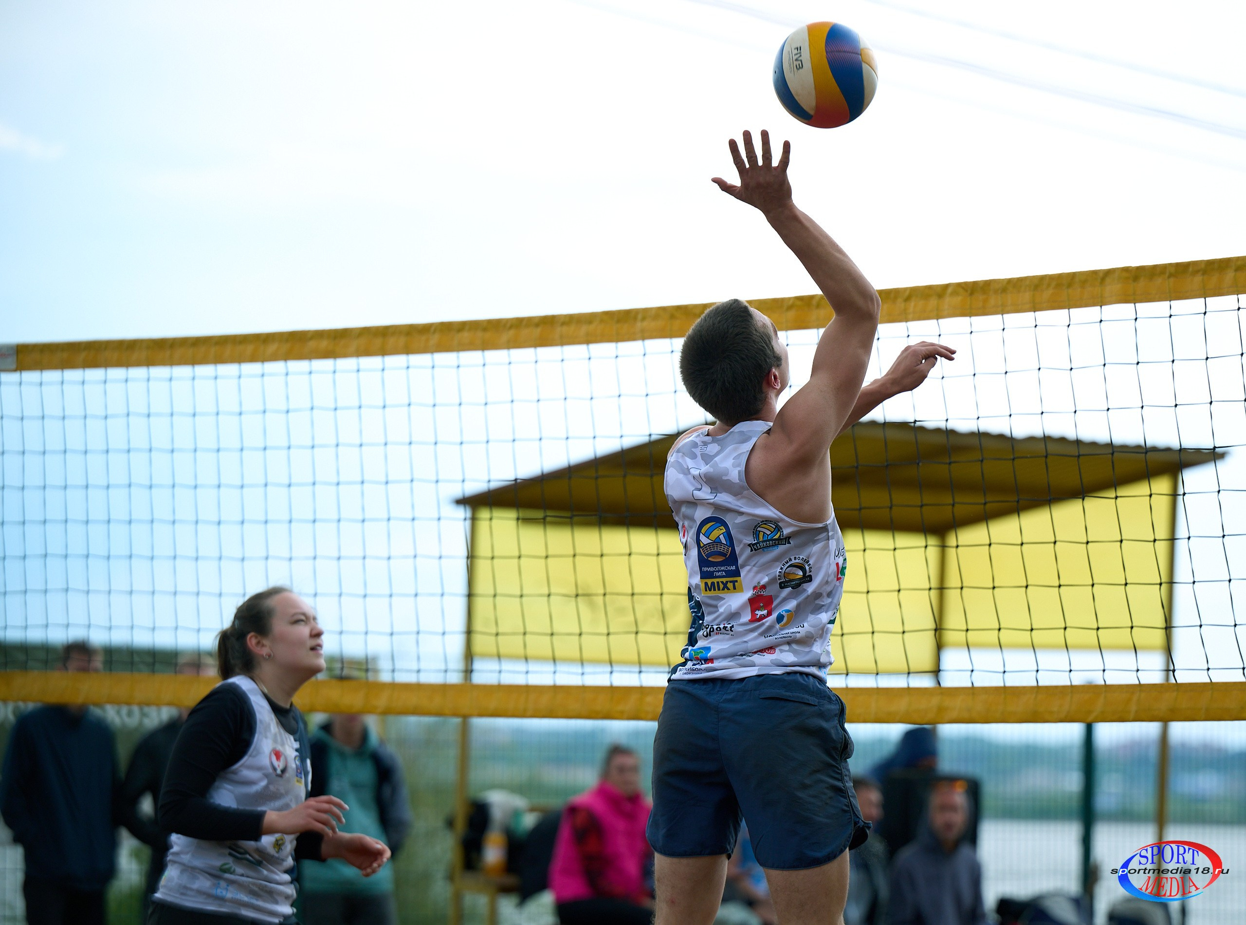 Пляжный волейбол. ПРИВОЛЖСКАЯ ЛИГА MIXT Ижевск 18.05.2025. Спортивный репортажный фотограф в Ижевске Сергей Мерзляков
