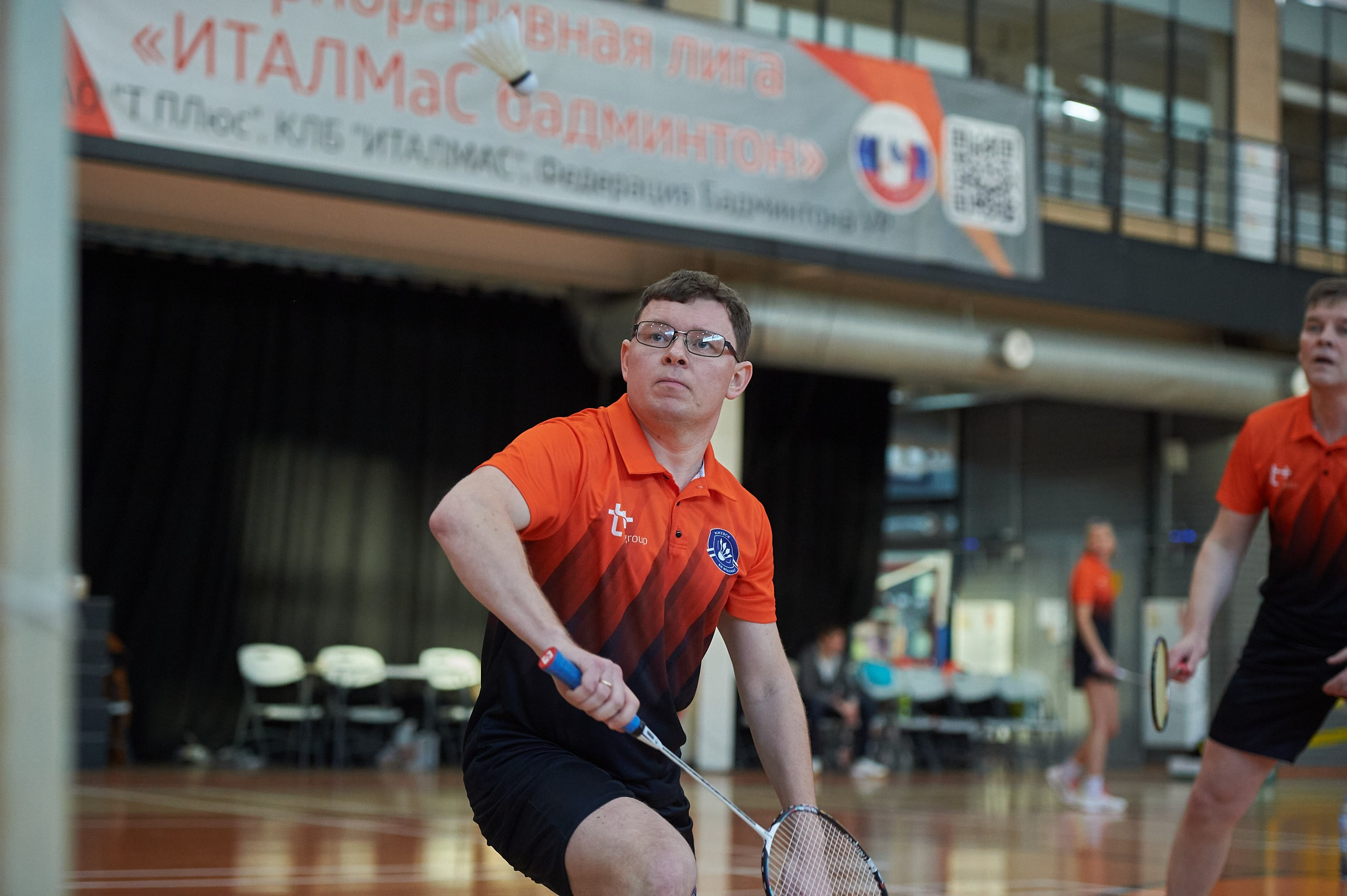 Спорт фотография бадминтон корпоративный кубок. Спортивный репортажный фотограф в Ижевске Сергей Мерзляков