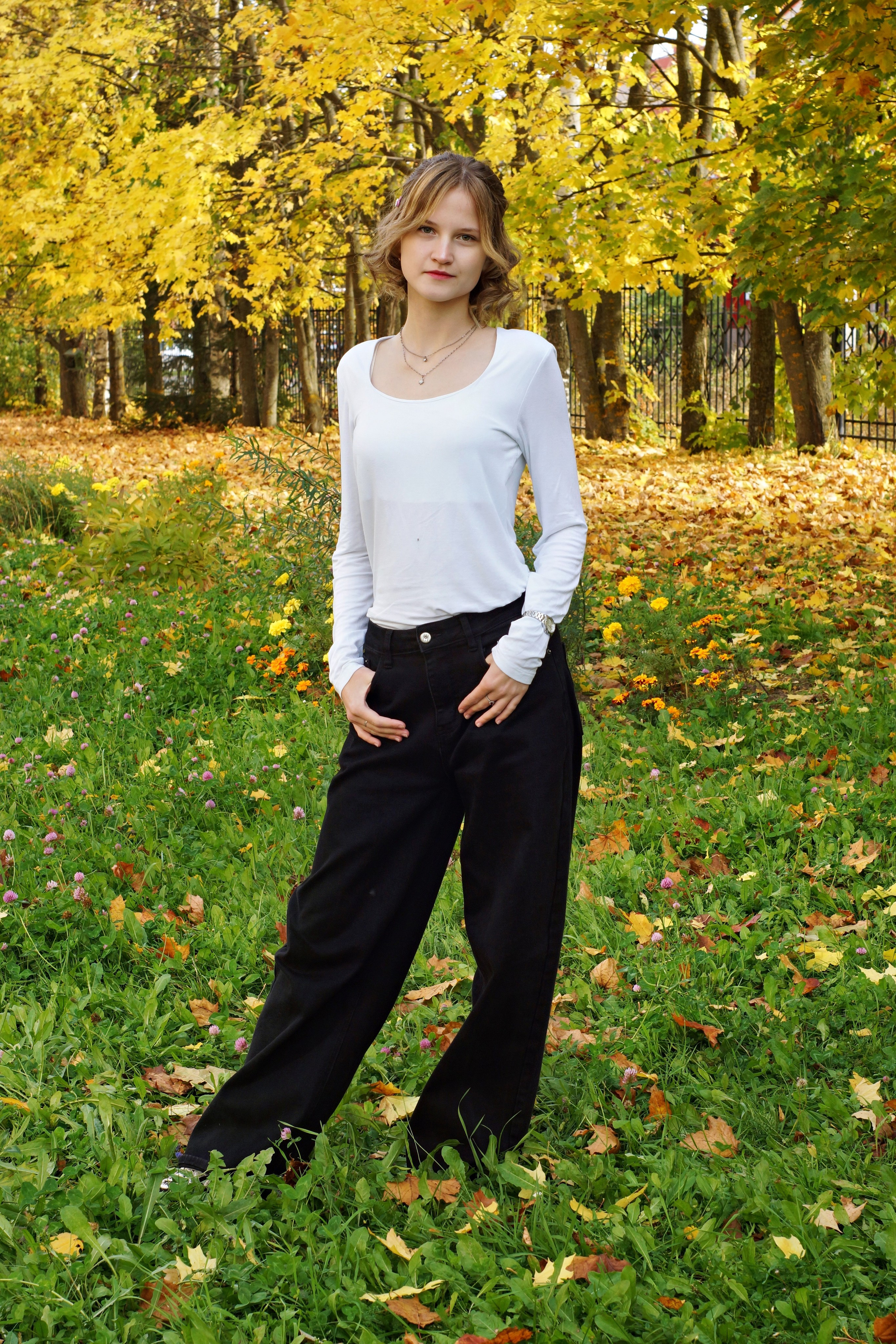 Осенняя фотосессия в школе г. Йошкар-Ола