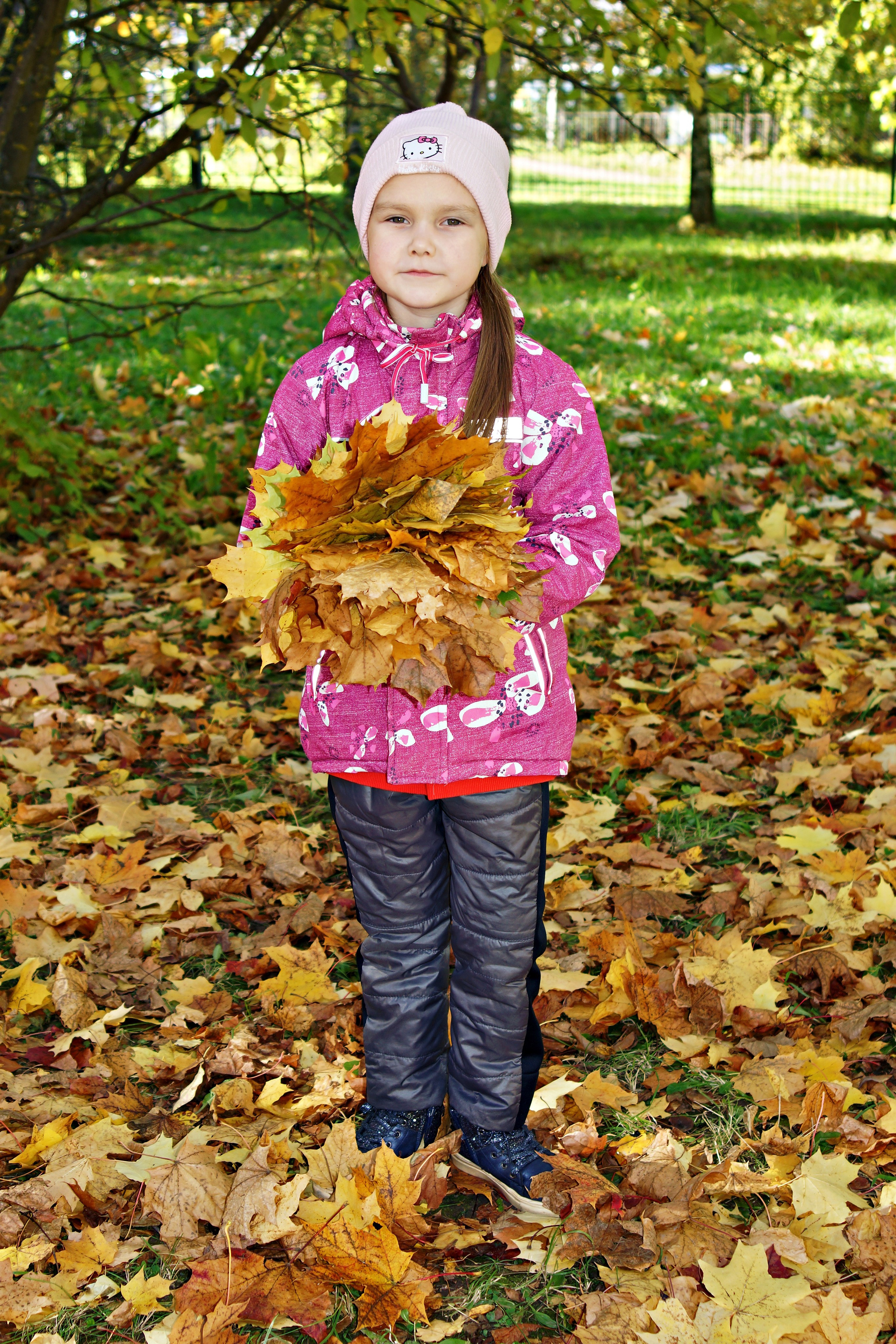 Осенняя фотосессия в детском саду г. Йошкар-Ола