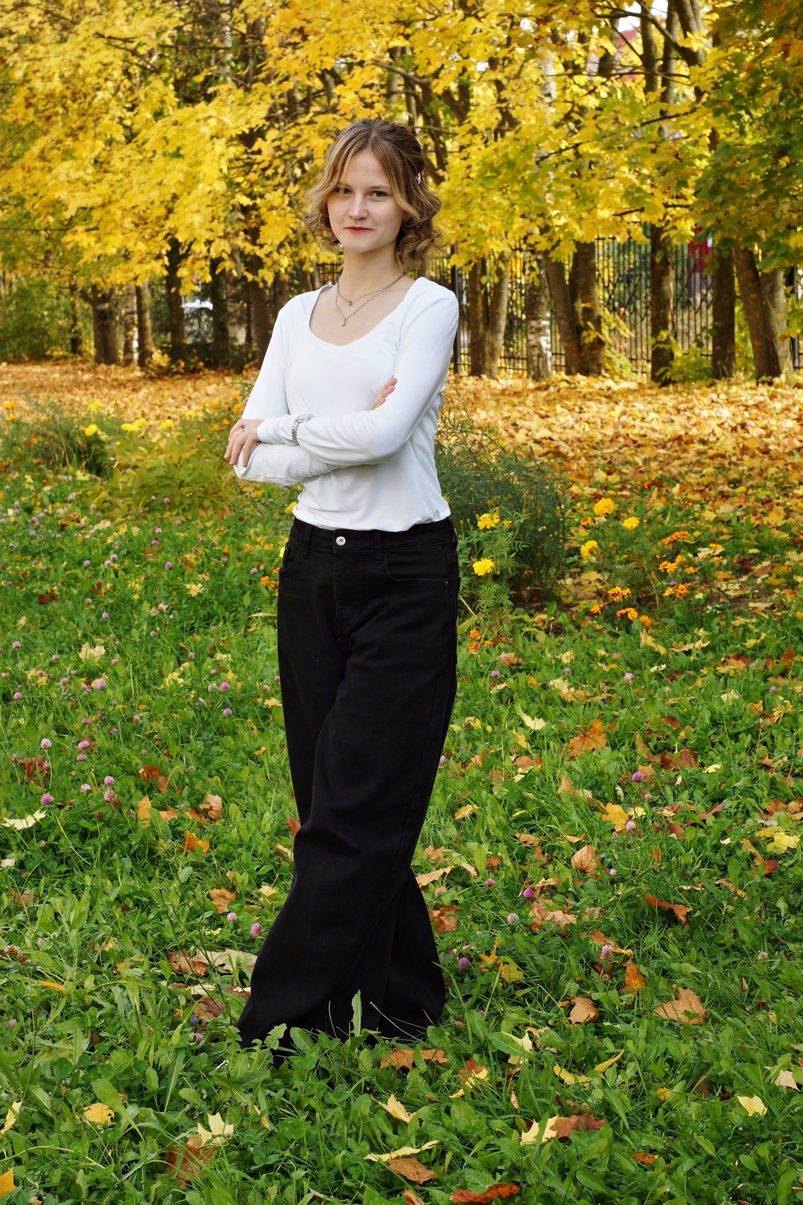 Осенняя фотосессия в школе г. Йошкар-Ола