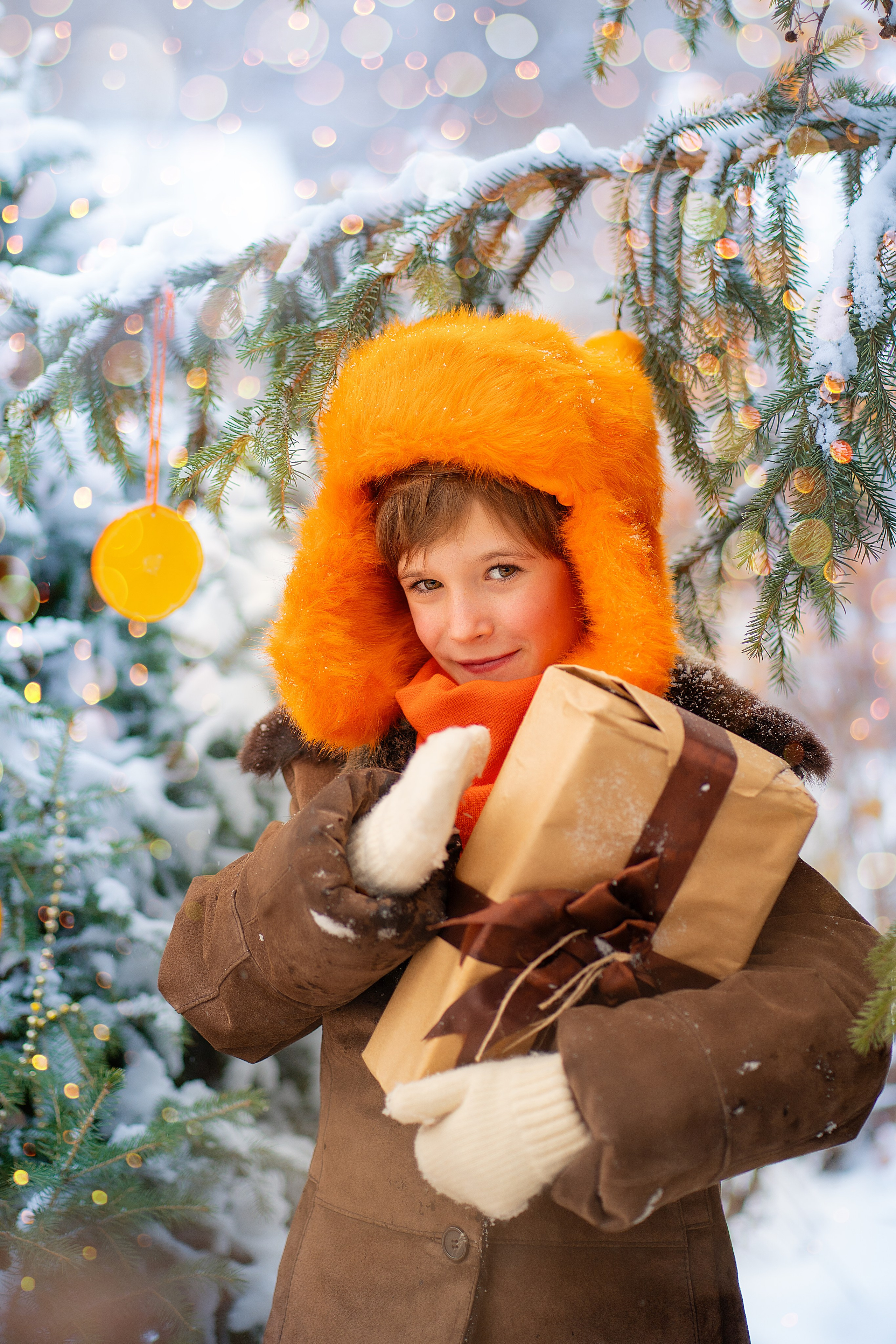 Детские новогодние и рождественские фотоистории. Детский и семейный фотограф в Москве и Подмосковье Настя Наумова