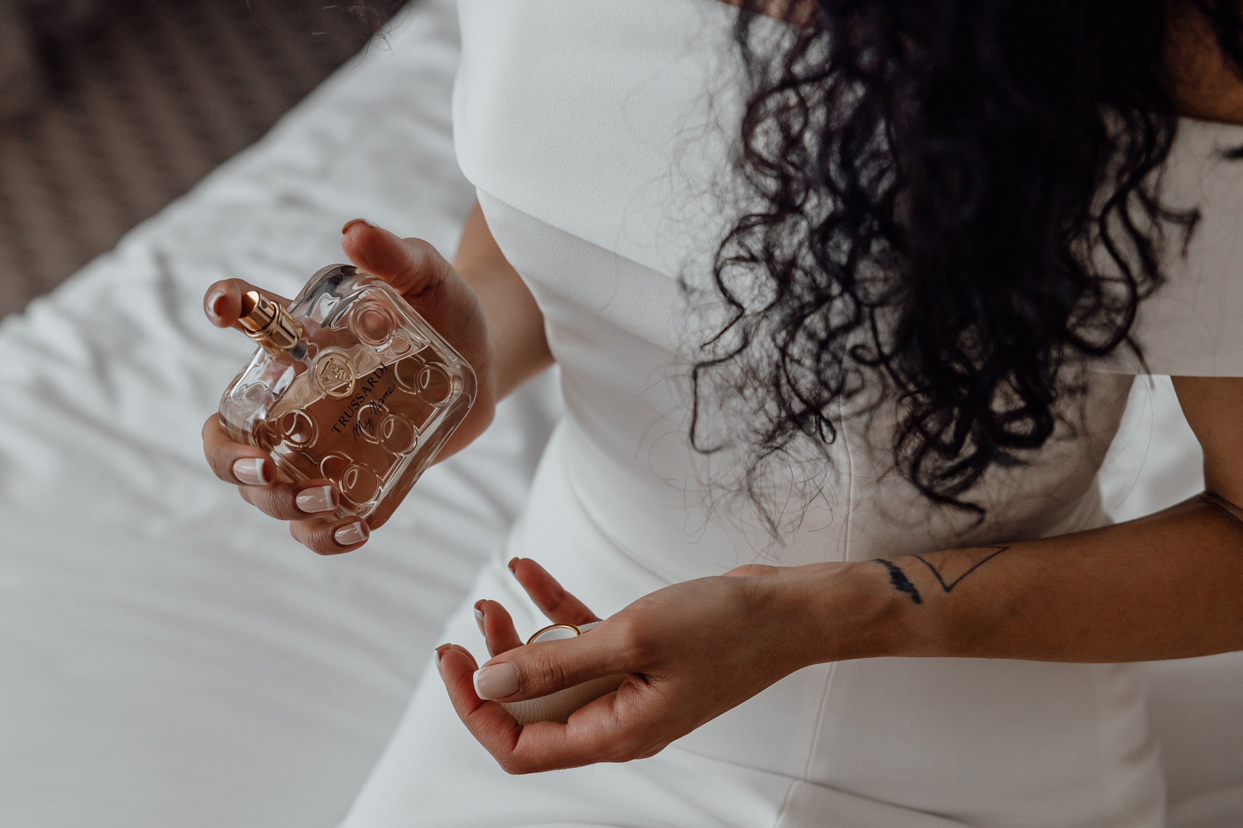 Свадебная фотосессия в Plaza Garden Moscow WTC, ресторане Birds. Свадебный фотограф в Москве Дарья Олендарёва