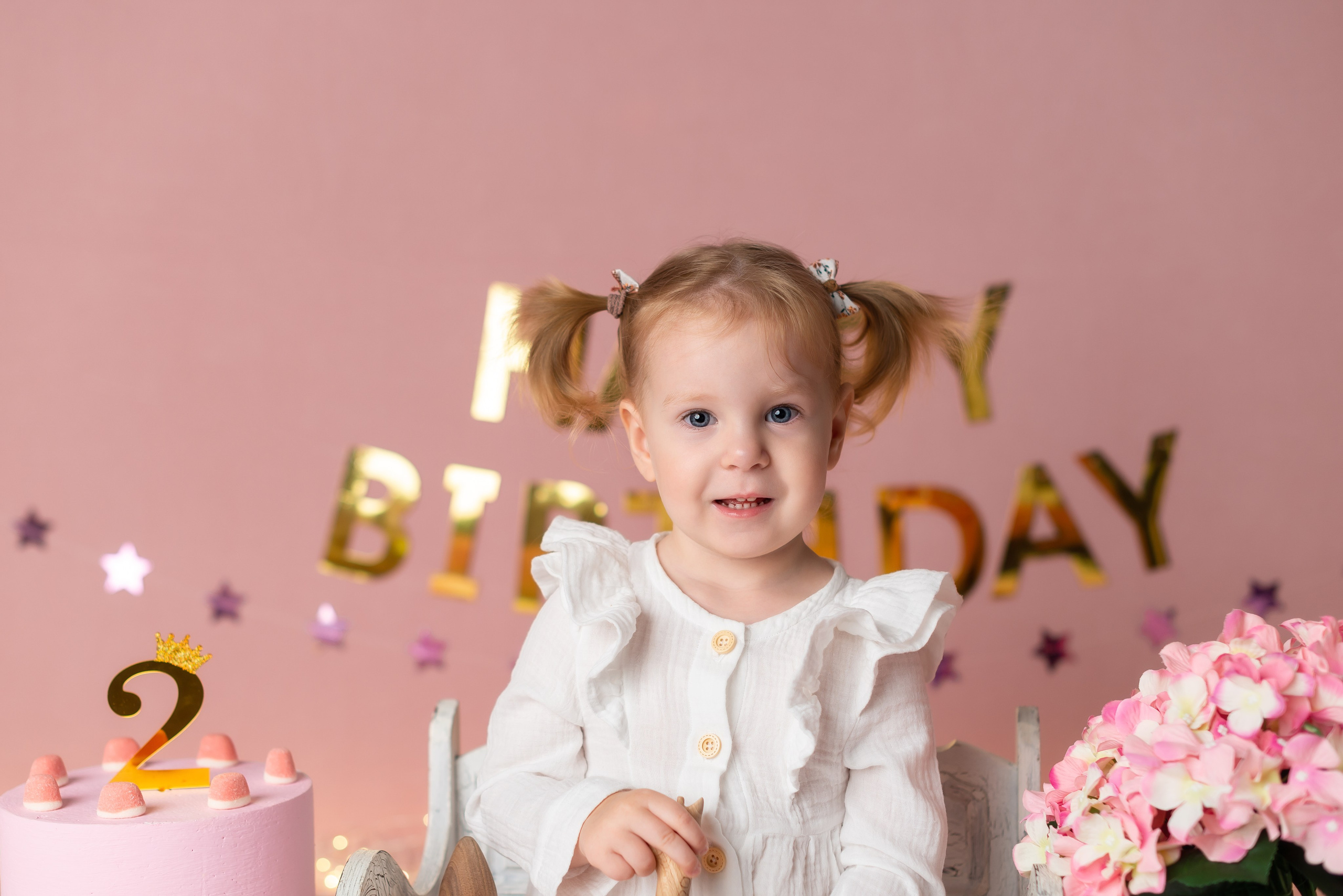 День рождения — 2 года. Детская фотостудия «Мандаринка» | Детский фотограф Краснодар