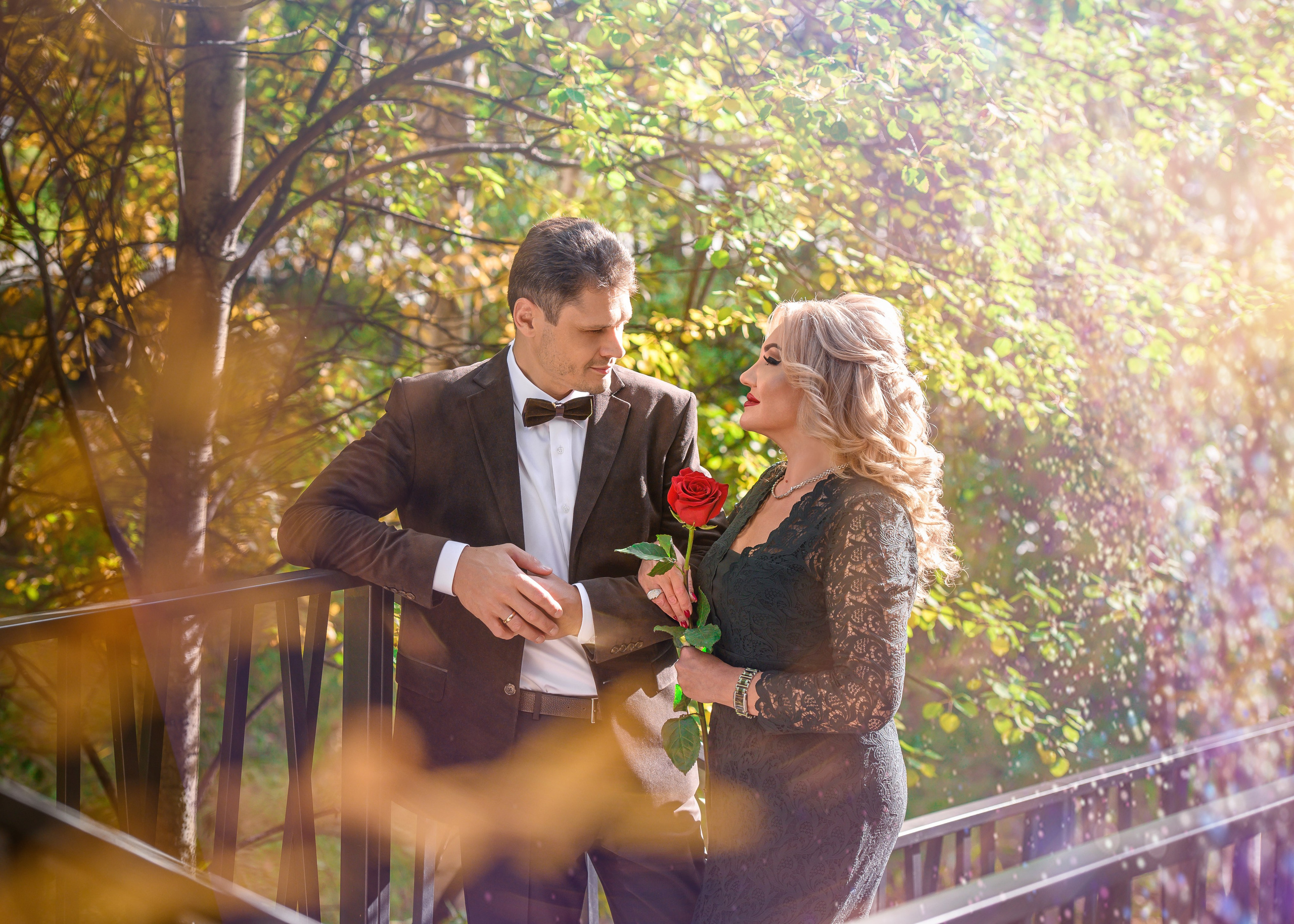 Семейная осенняя фотосьемка в парке